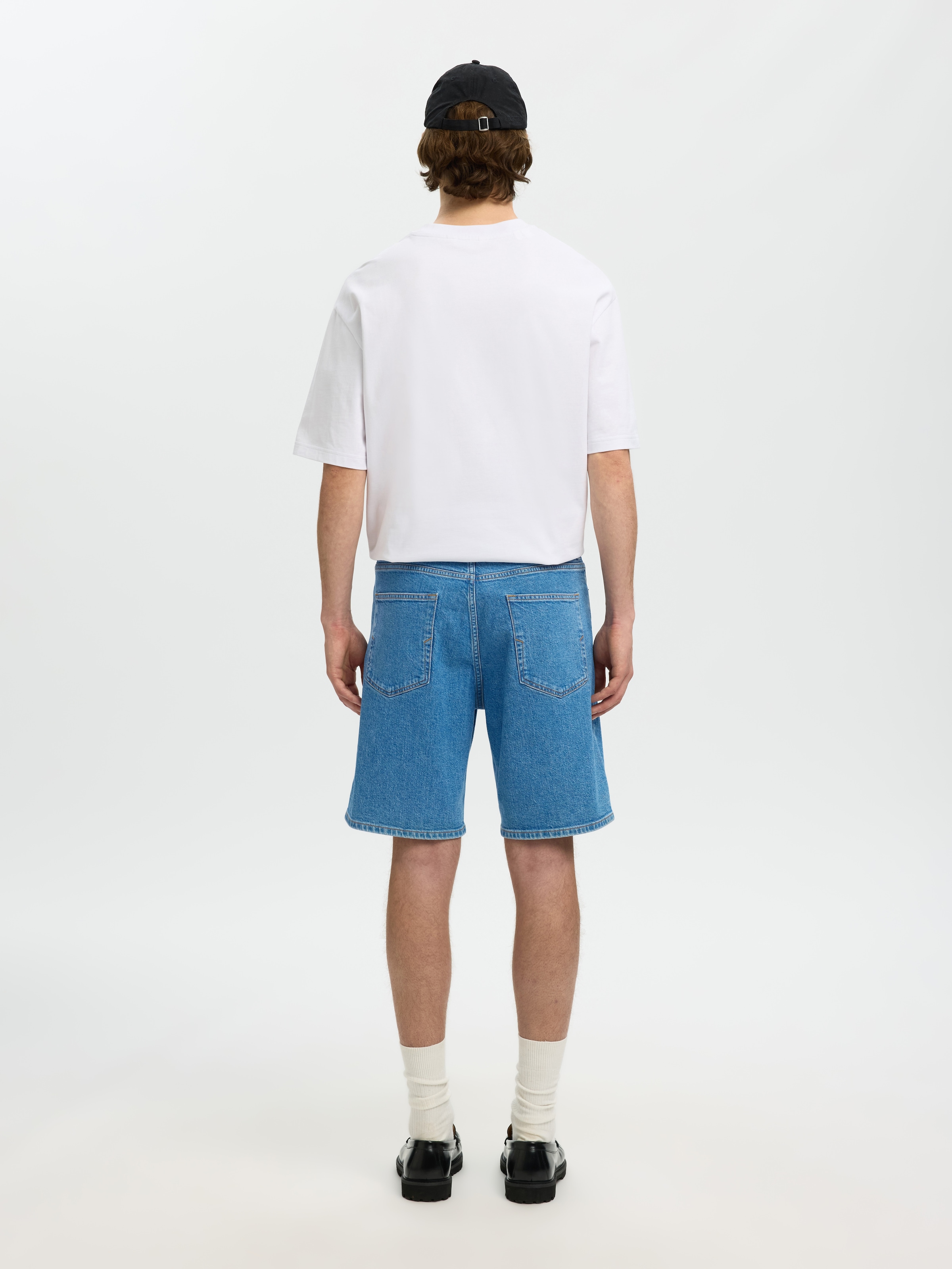 SELECTED Shorts »SLHREG ALEX L.BLUE 701 DENIM SHORTS NOOS«
