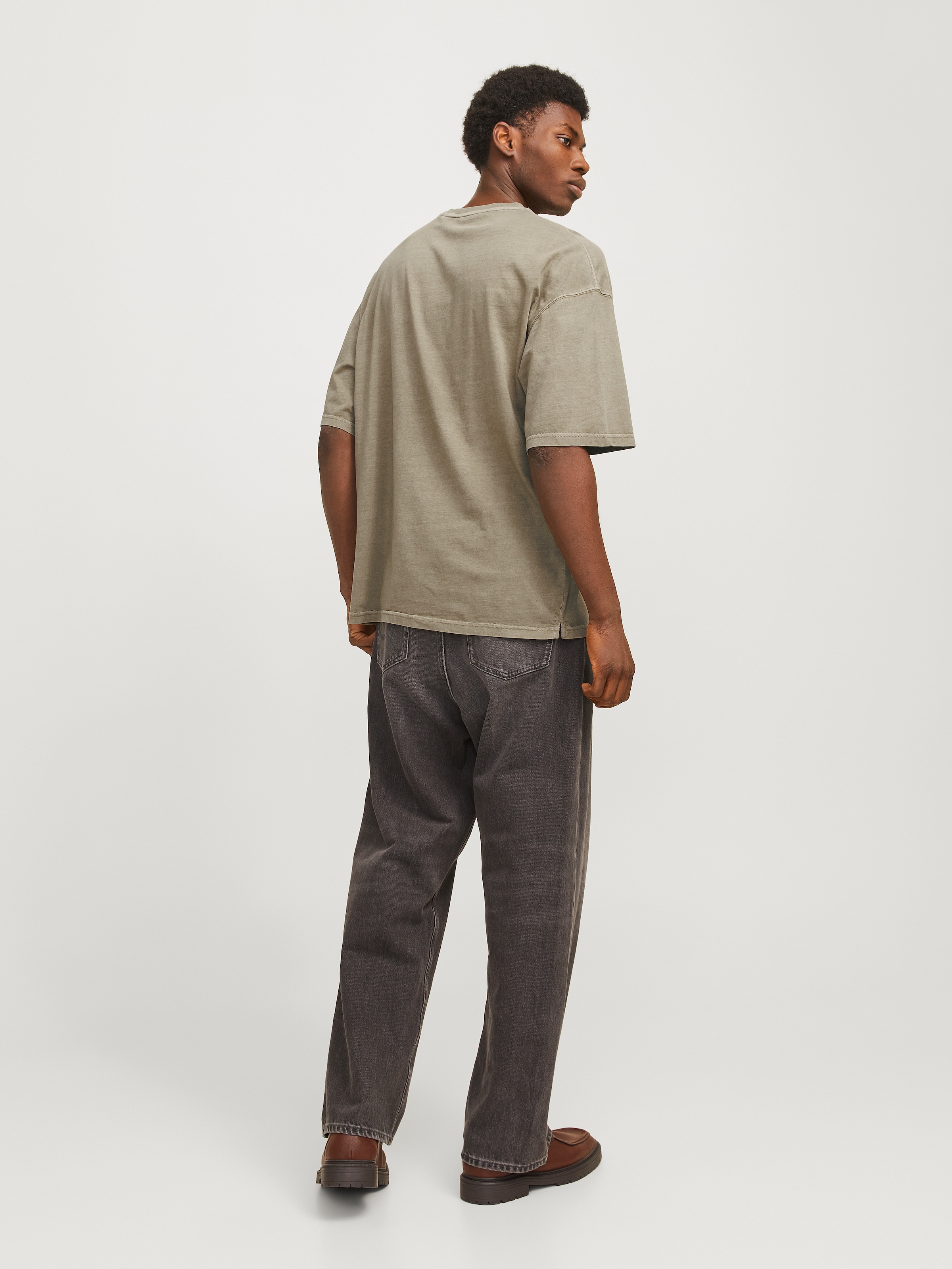 Jack & Jones Rundhalsshirt »JJECHARGE FADED TEE O-NECK NOOS«, mit Rundhalsausschnitt