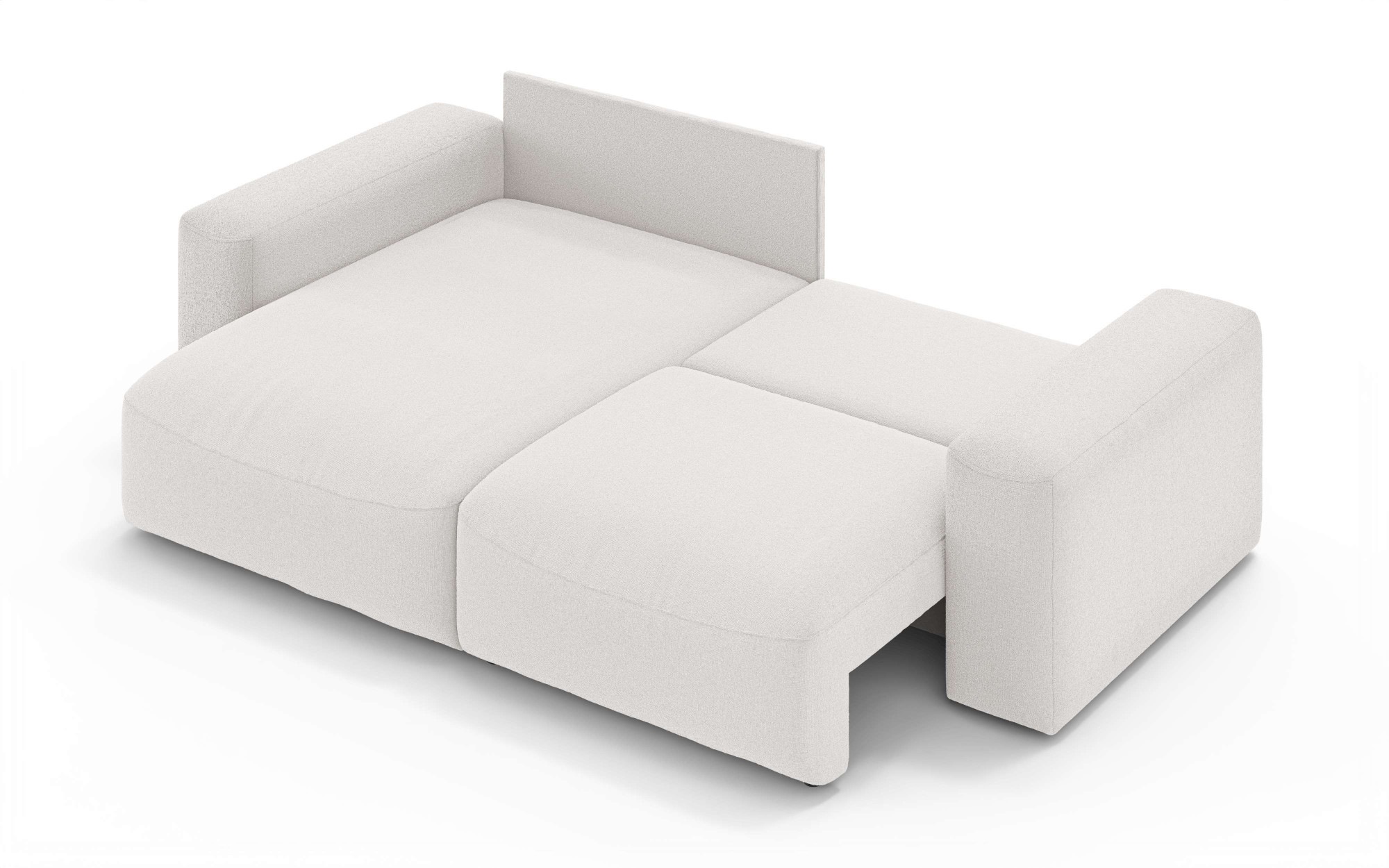 OTTO home Ecksofa »MATTS Schlafsofa mit Bettkasten, Maße B/T/H: 265/159/89 cm« L-Form mit Recamiere rechts oder links, hoher Sitzkomfort
