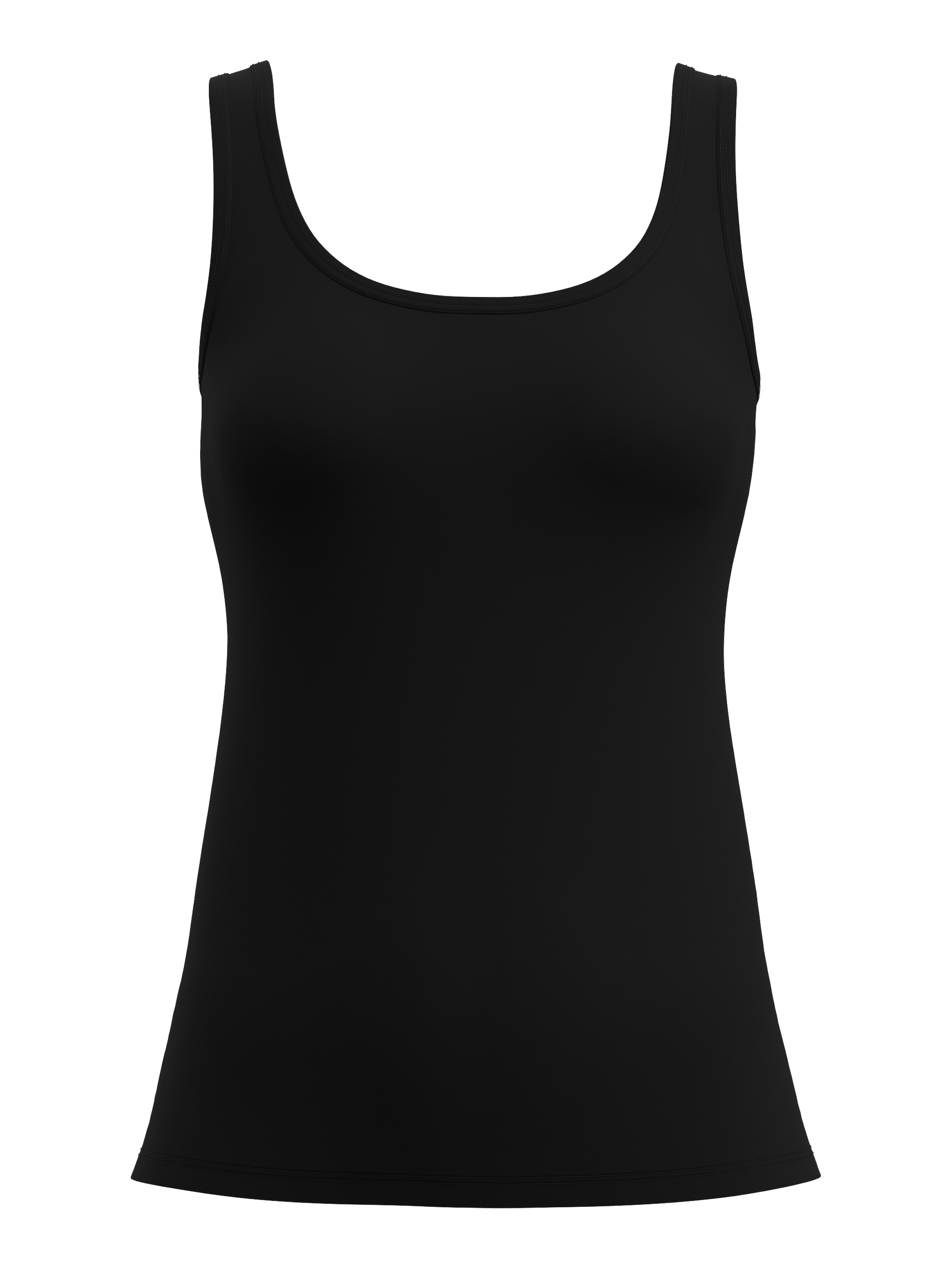 CALIDA Shirttop »Essential Cotton« Baumwoll-Mix, Single Jersey, elastisch, Rundhalsausschnitt