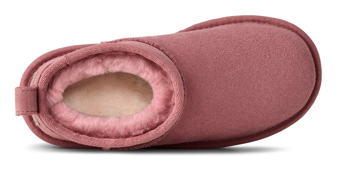 UGG Schlupfboots »KIDS' CLASSIC ULTRA MINI PLATFORM«, Plateaustiefel, Boots, Winterboots mit Plateau