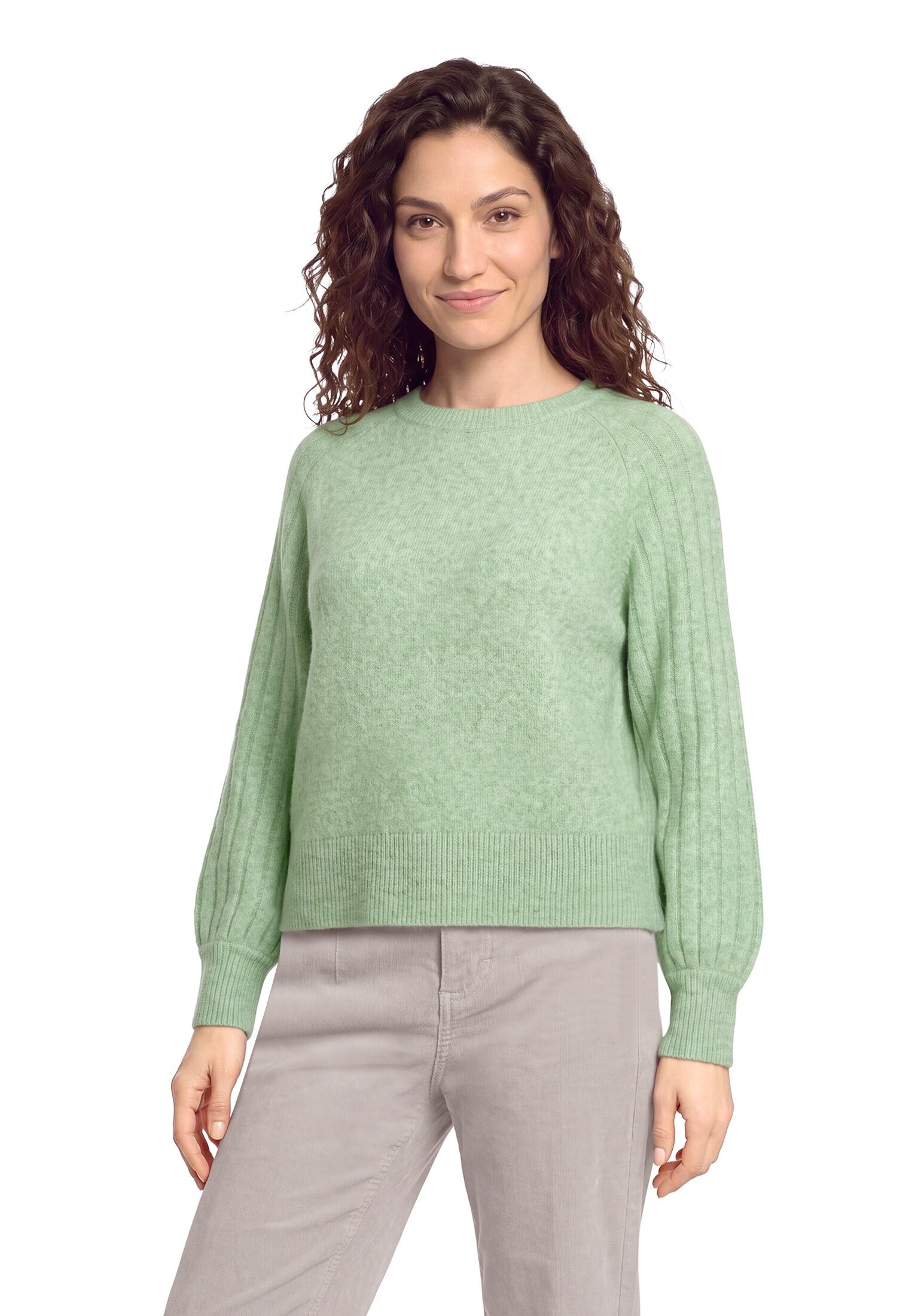 Cartoon Strickpullover »Strickpullover mit Rundhalsausschnitt«