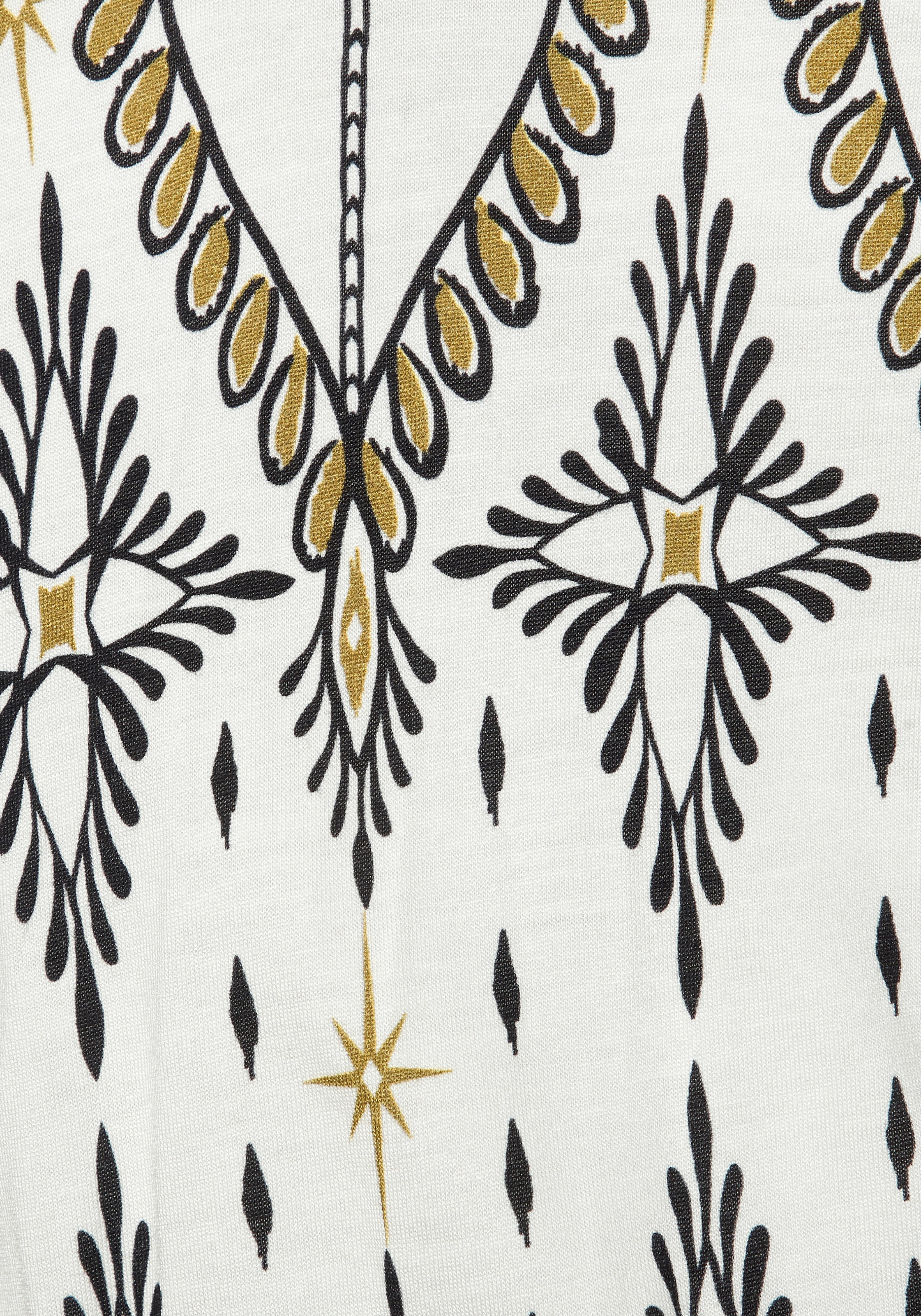 LASCANA Jerseykleid Ohne Taschen mit Alloverdruck