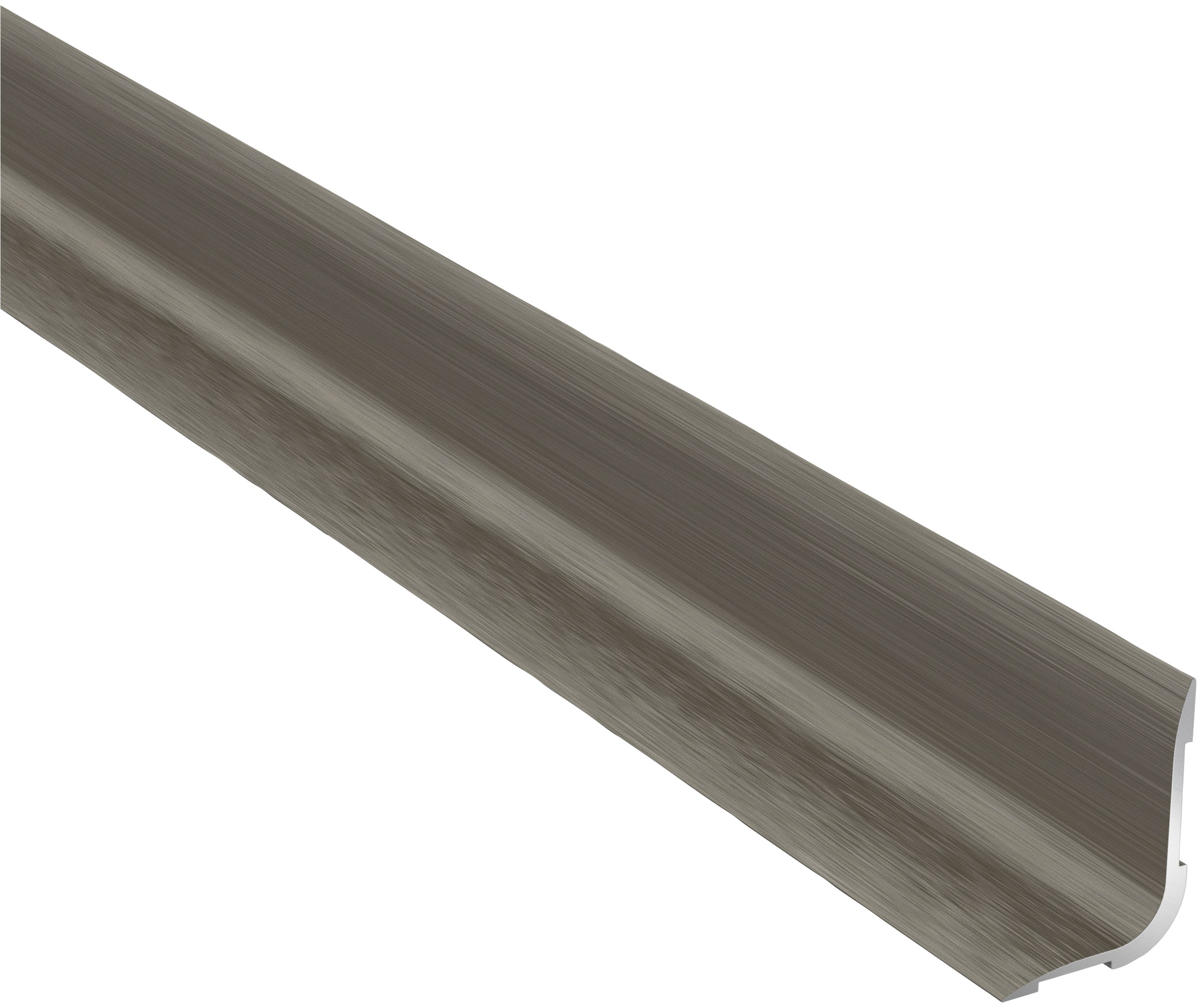 Arbiton Winkelprofil »PRO L Optik Titan«, (1 St.), matt, 15 mm x 20 mm x 93 cm für Klebemontage