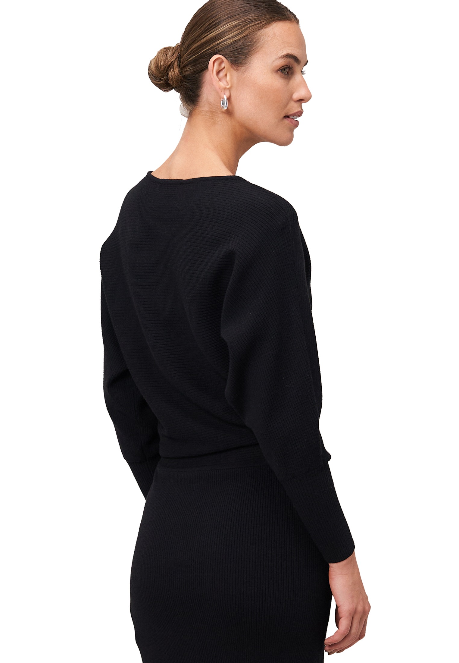 Zero Strickkleid »Strickkleid mit U-Boot Ausschnitt«