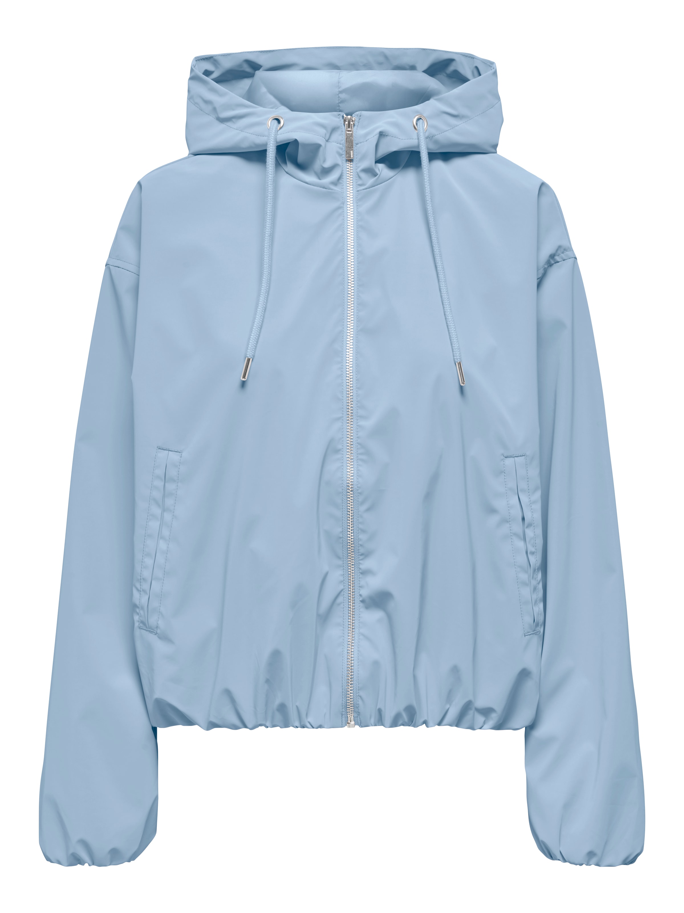 ONLY Outdoorjacke »ONLCAMILLE SHORT JACKET CC OTW« mit Kapuze mit elastischem Bündchen