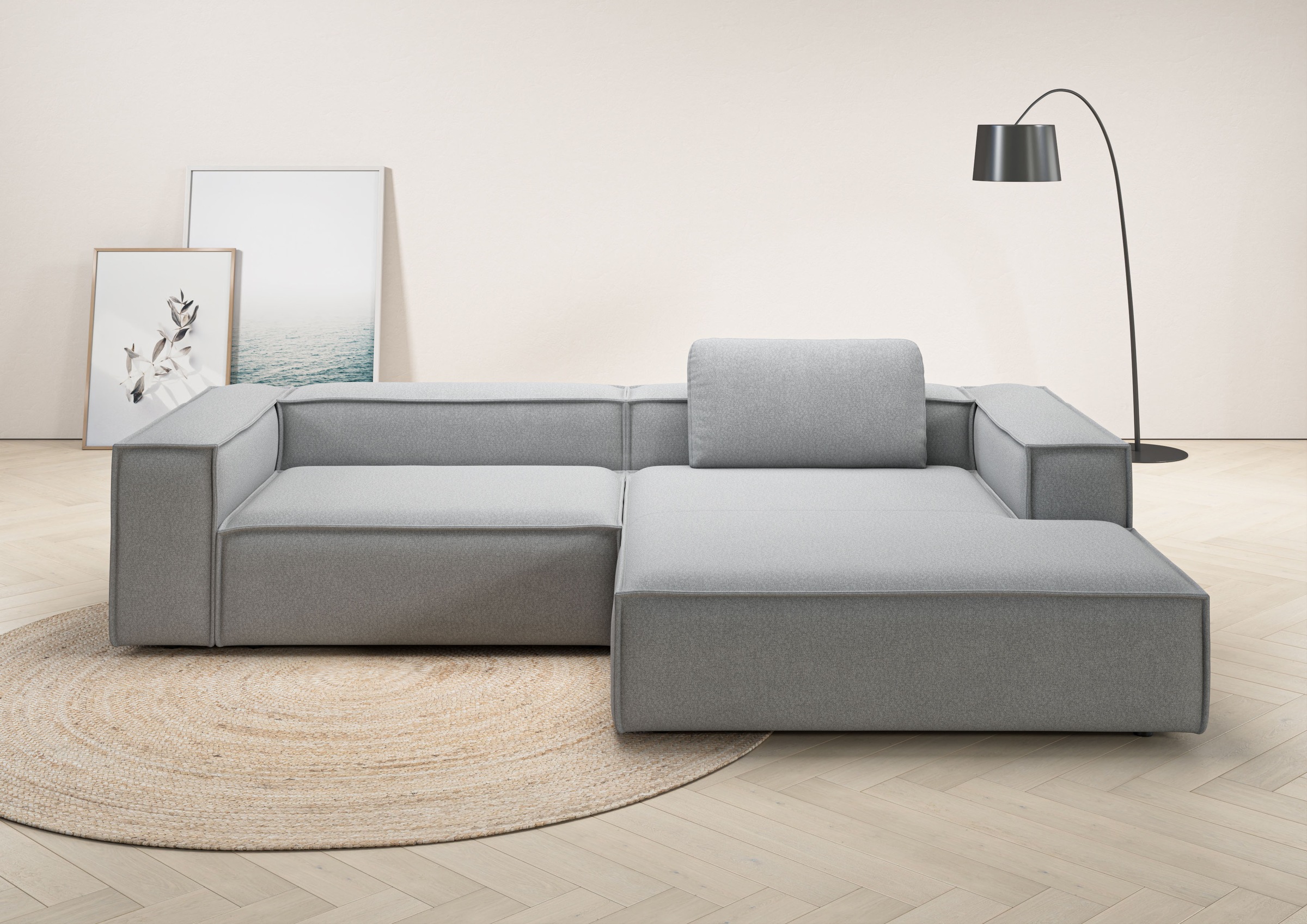 Home affaire Ecksofa »Watertown, modernes XXL L-Form, 306 cm breit« Großzügiges Lounge-Sofa mit viel Platz für die Familie
