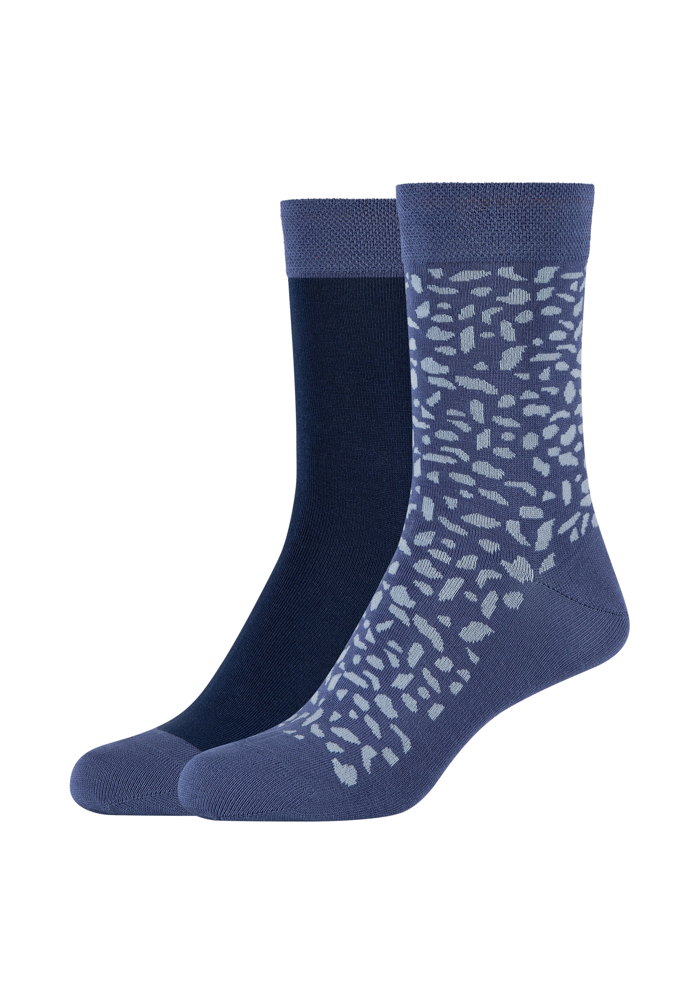 Camano Langsocken, (4er Pack), mit attraktivem Musterdesign