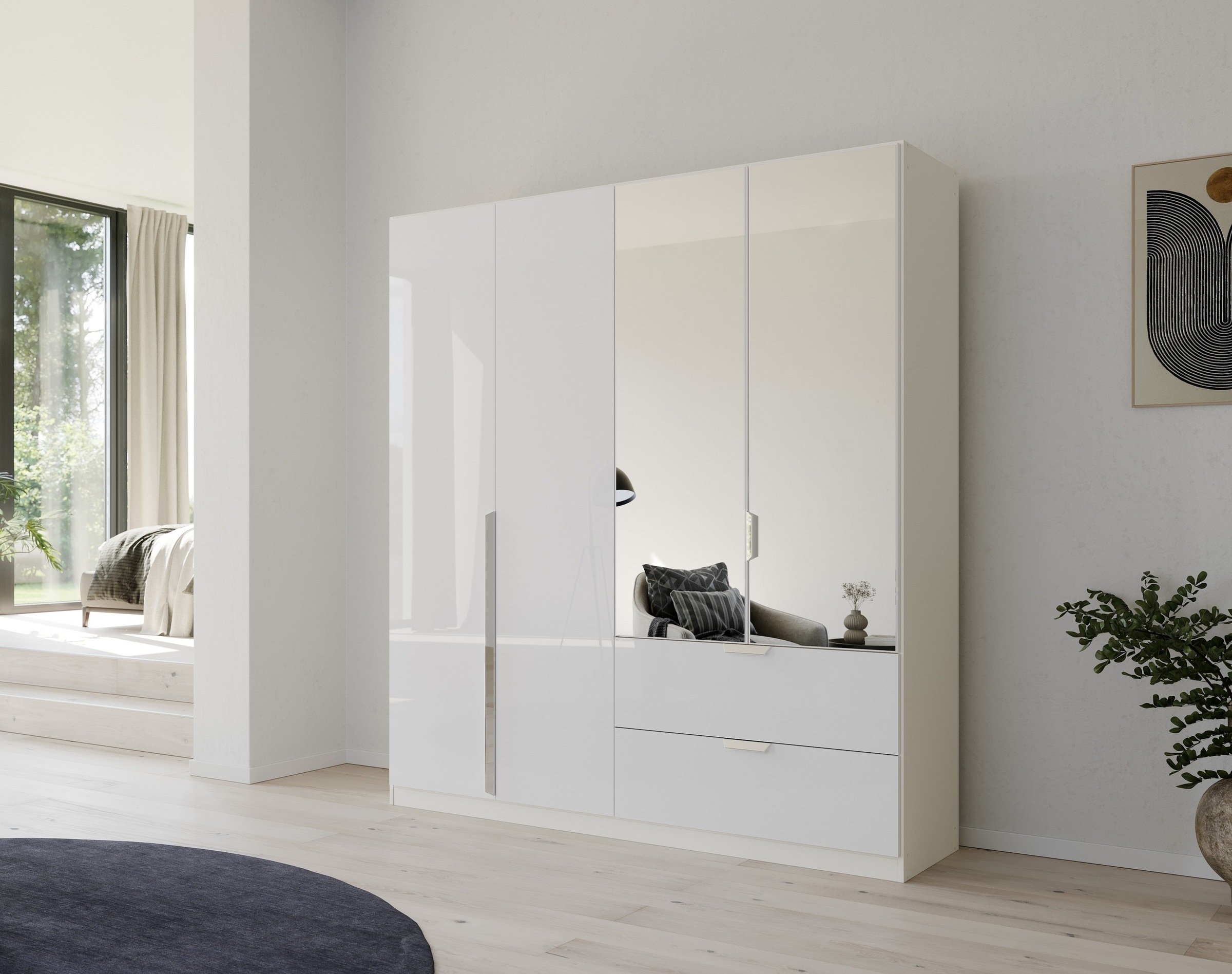 rauch Drehtürenschrank »Glamour by Quadra Spin«