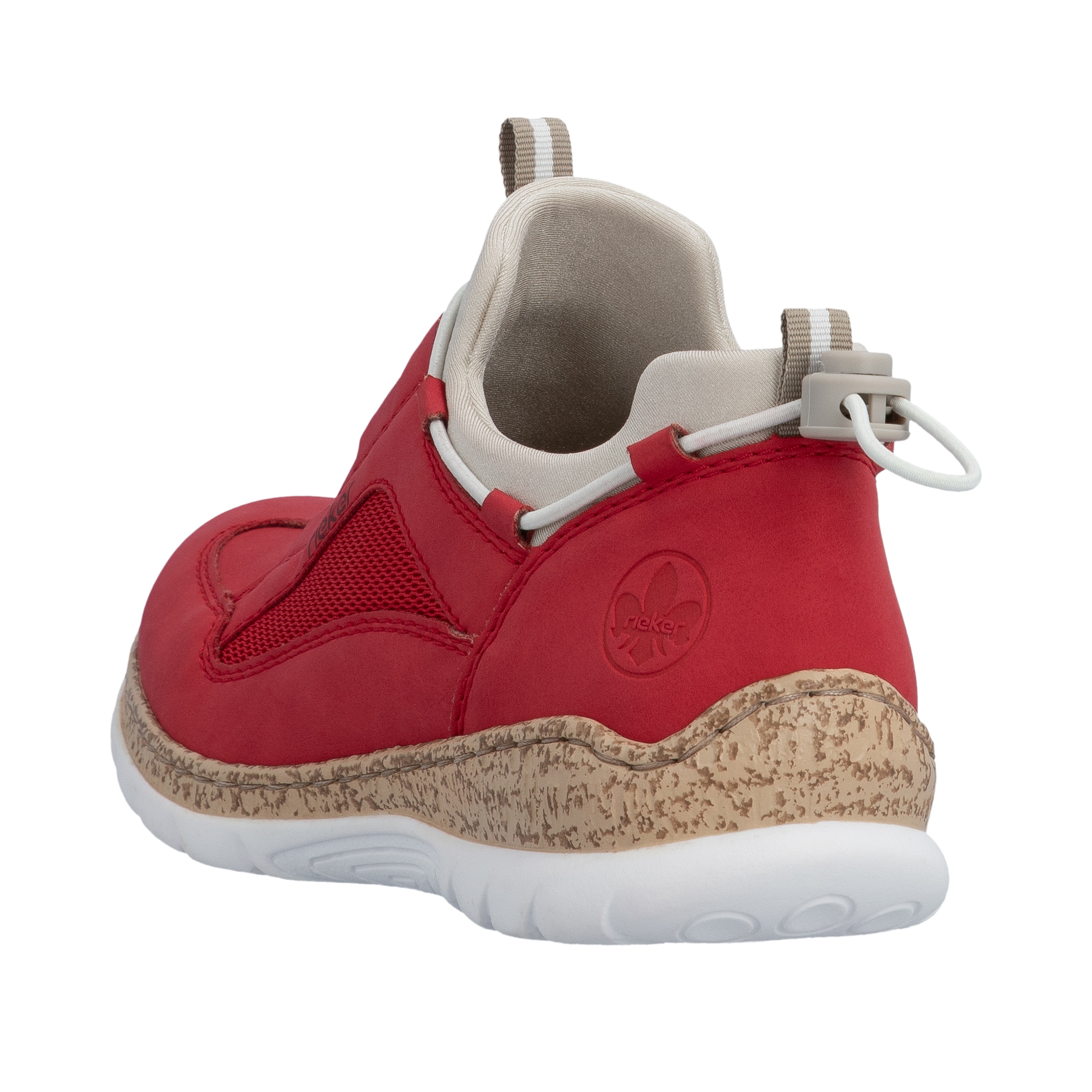 Rieker Slip-On Sneaker  Schlupfschuh mit Elastikeinstieg, Gummizug mit Schnellverschluss