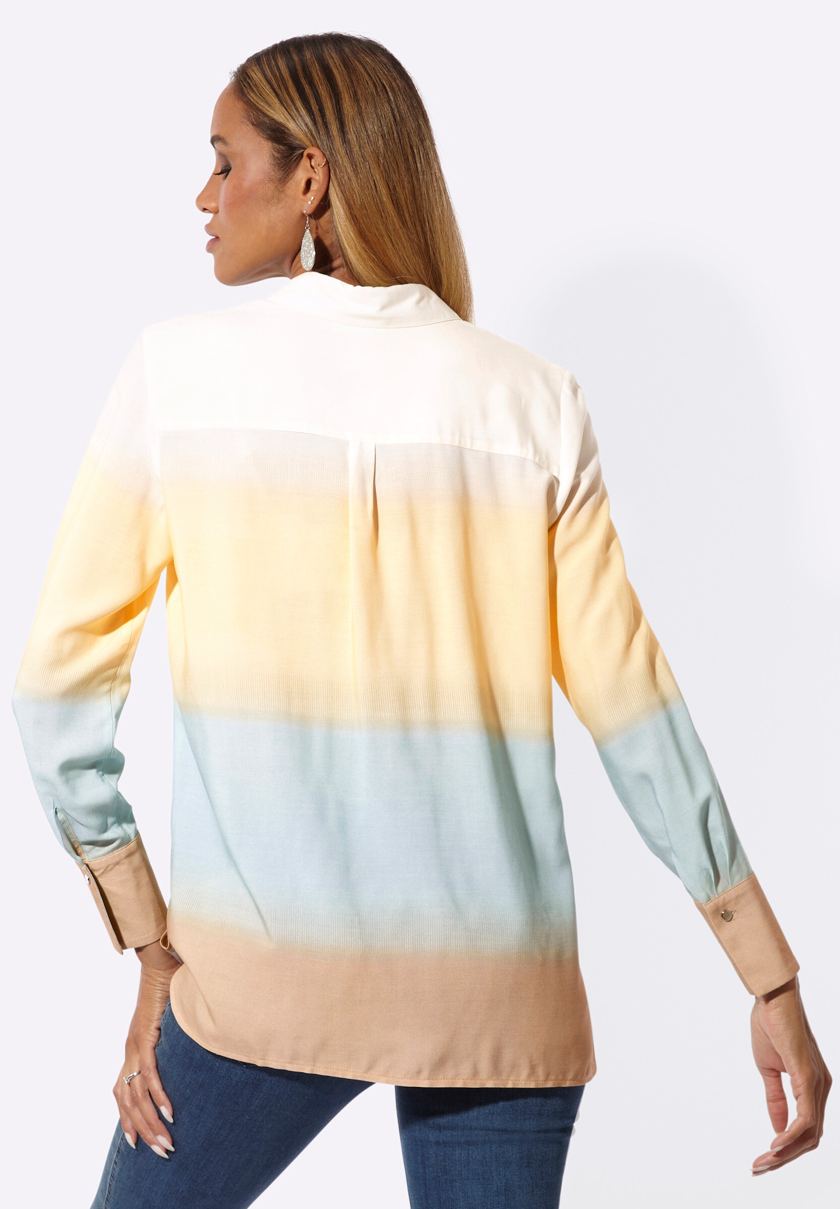 creation L Klassische Bluse »Bluse Longbluse«