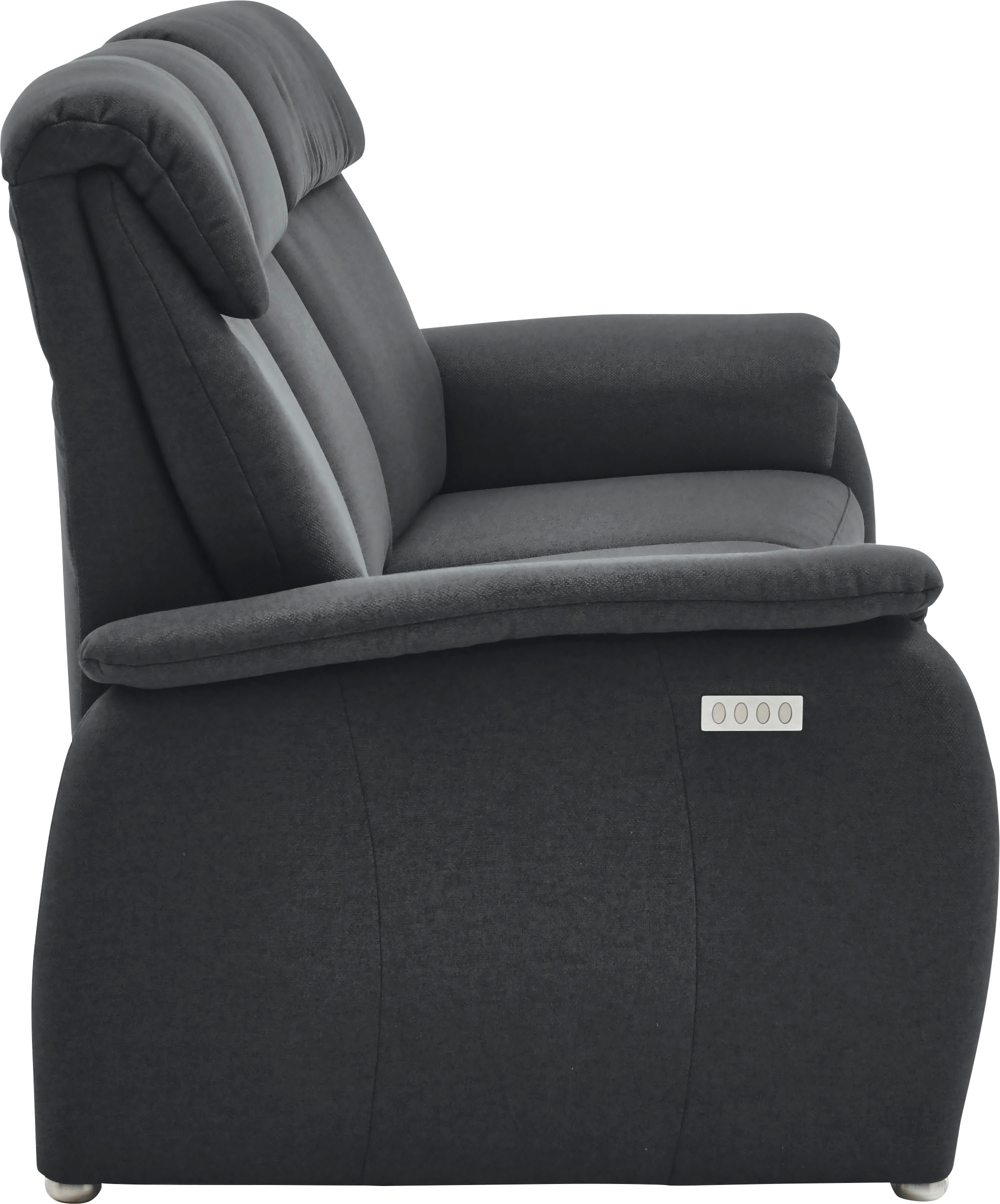 Home affaire 3-Sitzer »Turin mit Steckdose und USB-Port auch in Easy care-Bezug«, 2 x vollmotorische Relaxfunktion, herunterklappbarer Tisch
