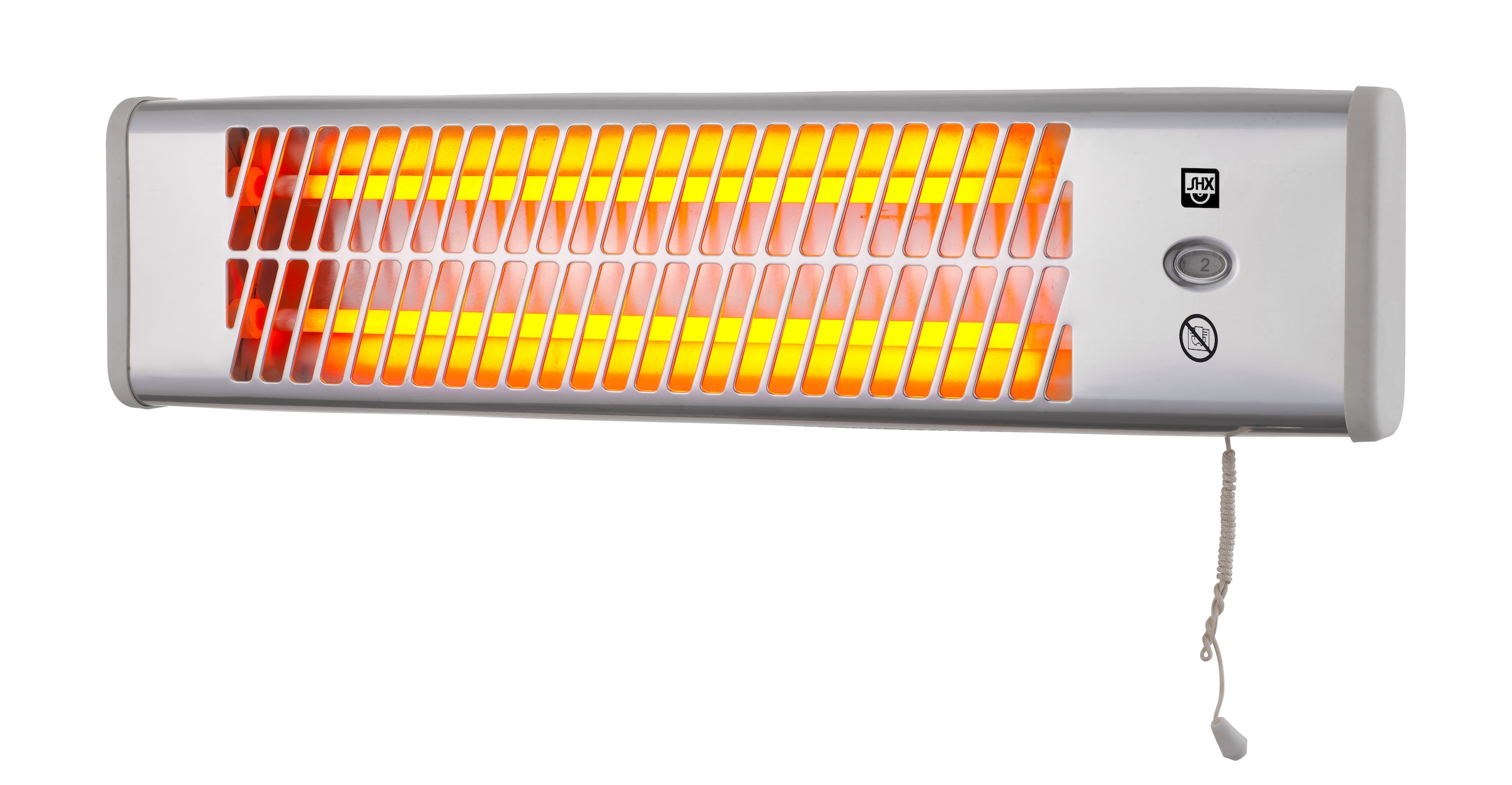 SHX Heizstrahler »SHX70HS1200«, 1200 W, Wandmontage, Zugschalter, 1200W