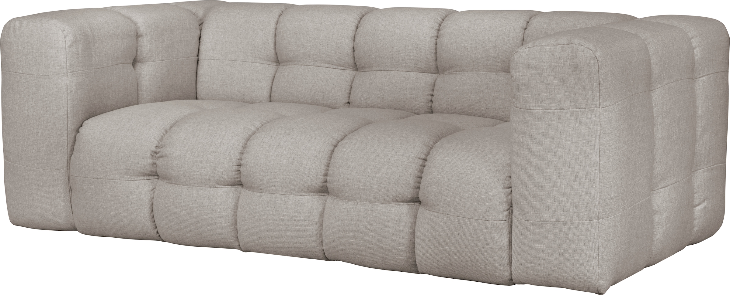 LeGer Home by Lena Gercke 3-Sitzer »TALISHA Designersofa, moderne Steppung, Maße B/T/H: 229/110/75 cm«, moderne Steppung, hoher Sitzkomfort