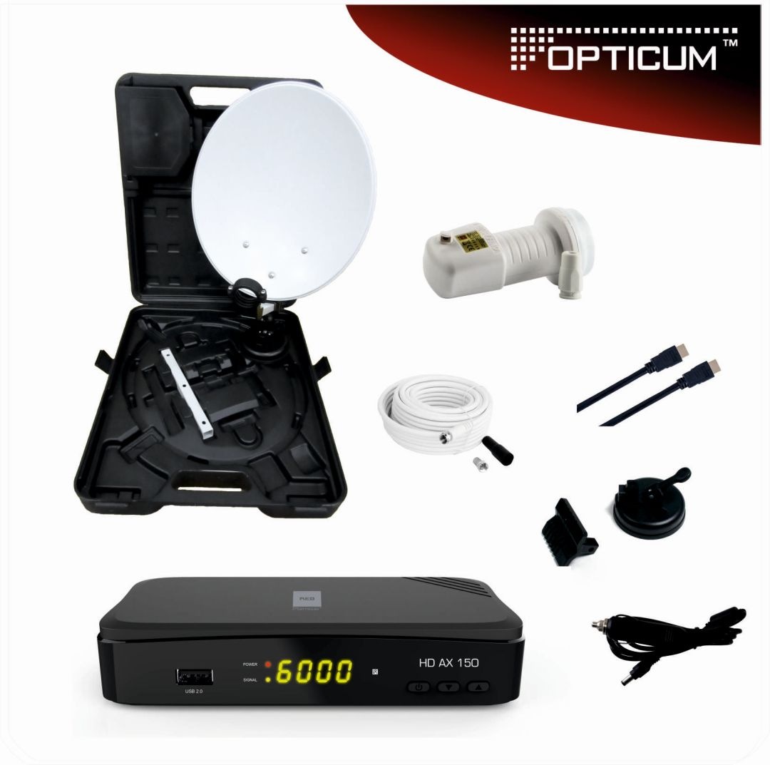 Camping Sat Anlage AX150 Easyfind Sat-Spiegel