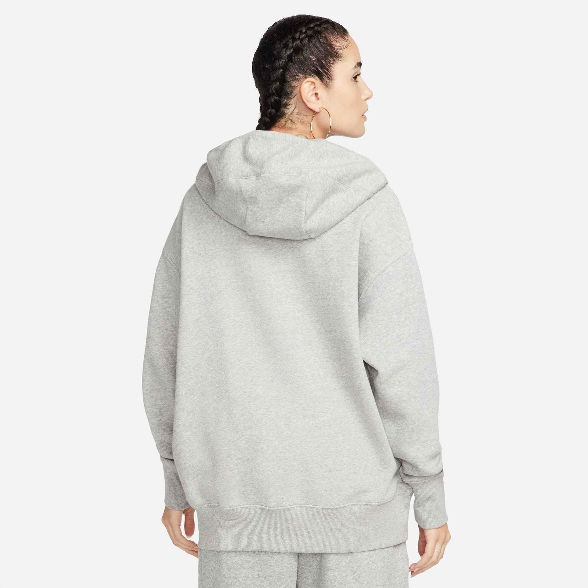 Nike Sportswear Kapuzensweatshirt »W NSW PHNX FLC FZ OS HOODIE«, Oversize-Schnitt, mit Reißverschluss, mit Kängurutasche
