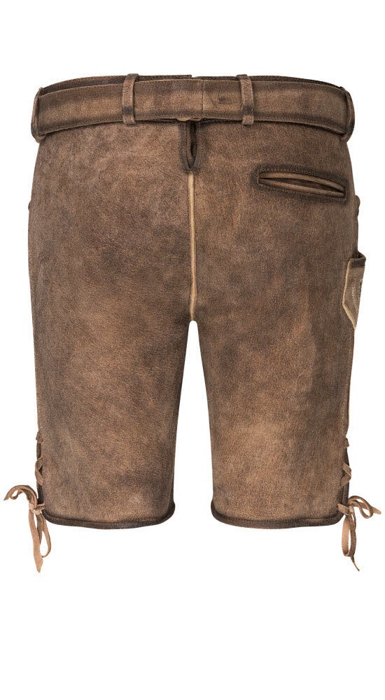 Nübler Trachtenlederhose »Lederhose kurz Braumeister«