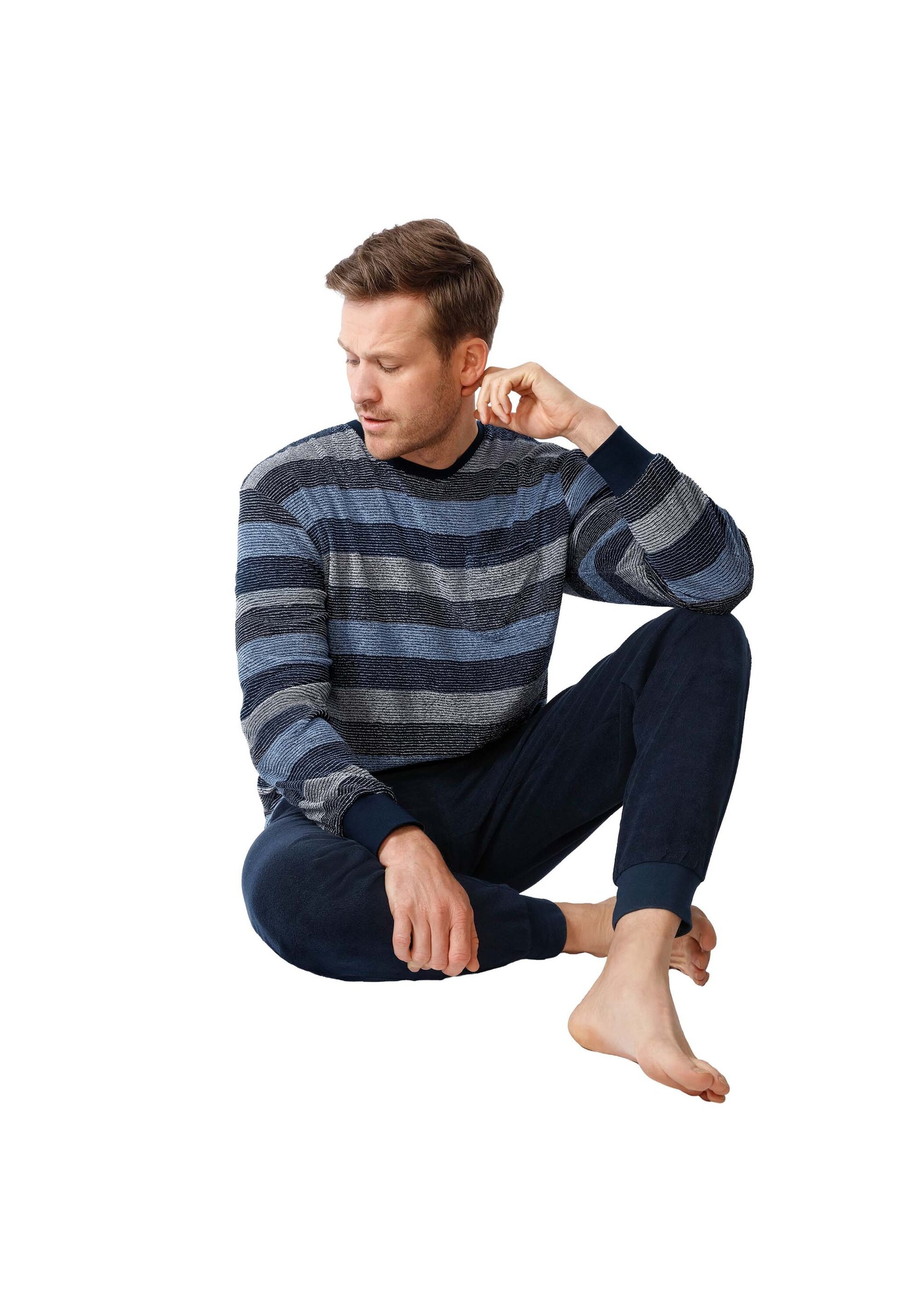 Hajo Schlafanzug »Pyjama Schlafanzug Klima-Frottee«