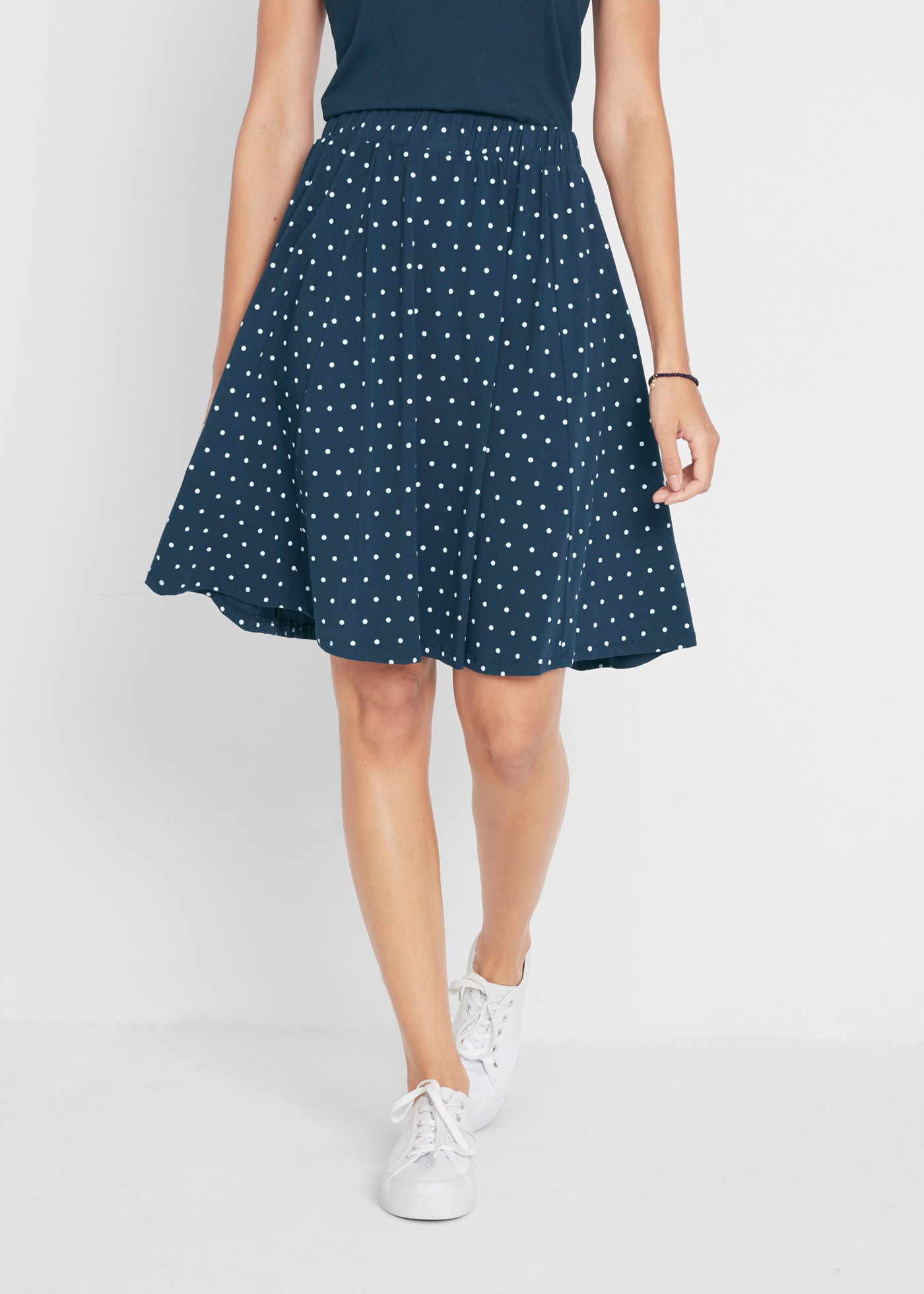 bonprix Jerseyrock Packung, 2, 2 Stk. tlg. Jersey-Rock (2er Pack)