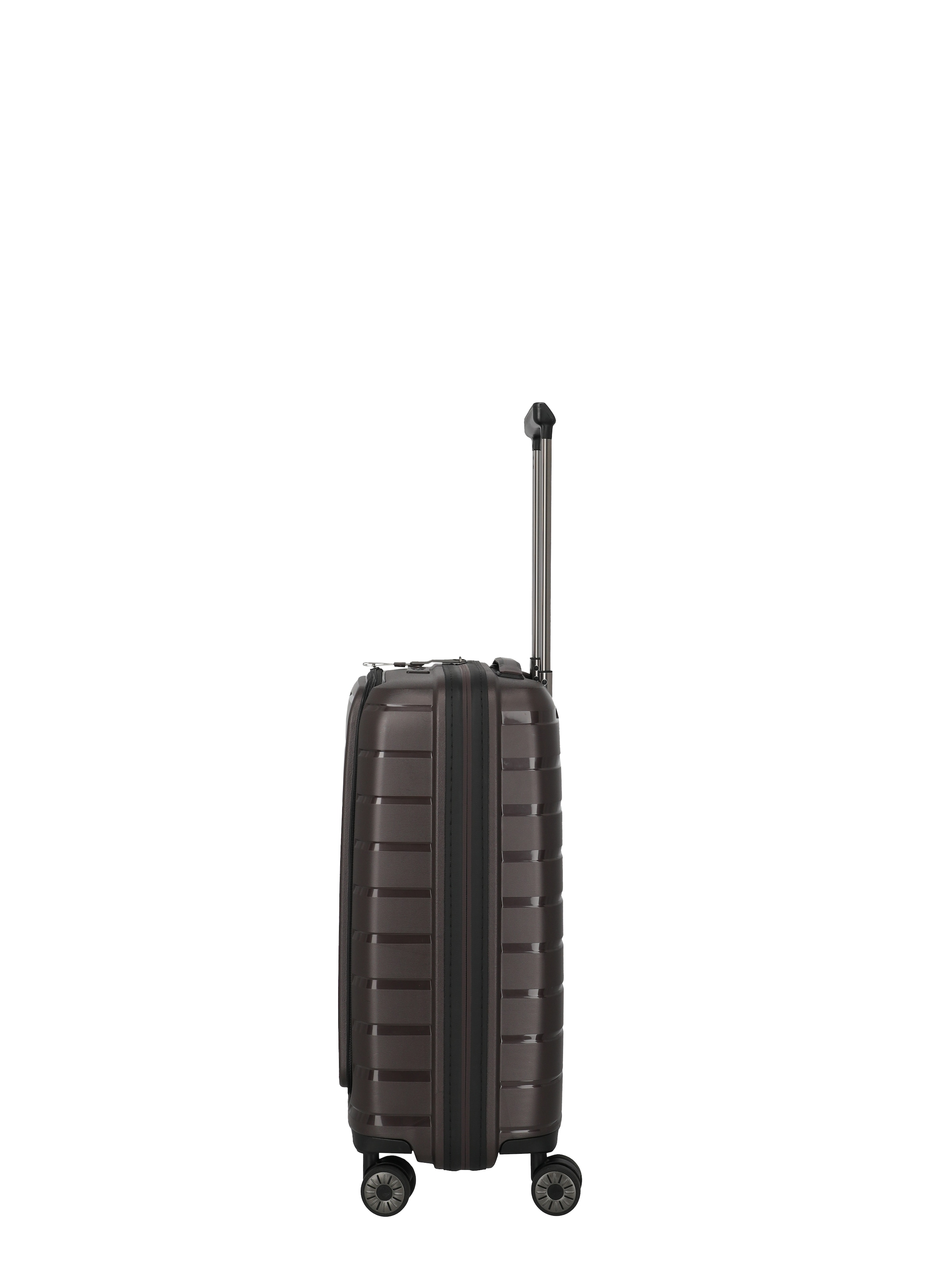travelite Trolley »AIR BASE Reisekoffer Hartschale« 43 l 4 Rollen kratzresistenter Oberfläche und cleverer Innenaufteilung