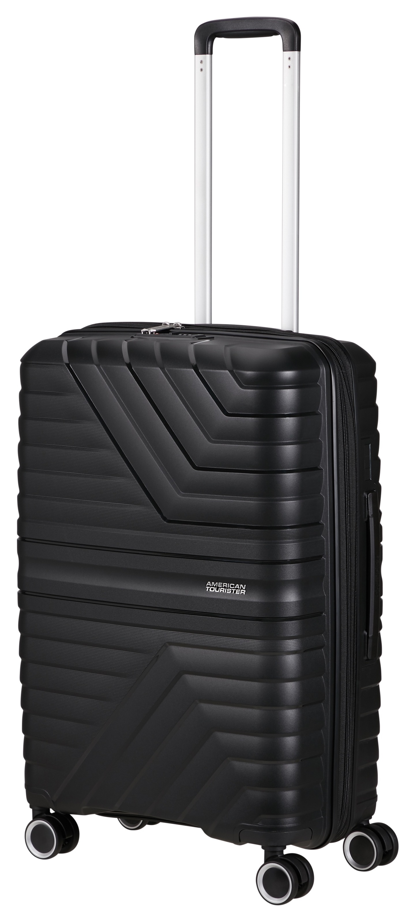 American Tourister® Hartschalen-Trolley »FLYTWIST, verschiedene Größen und Farben«, 4 Rollen, Hartschalen-Koffer personalisierbar Volumenerweiterung