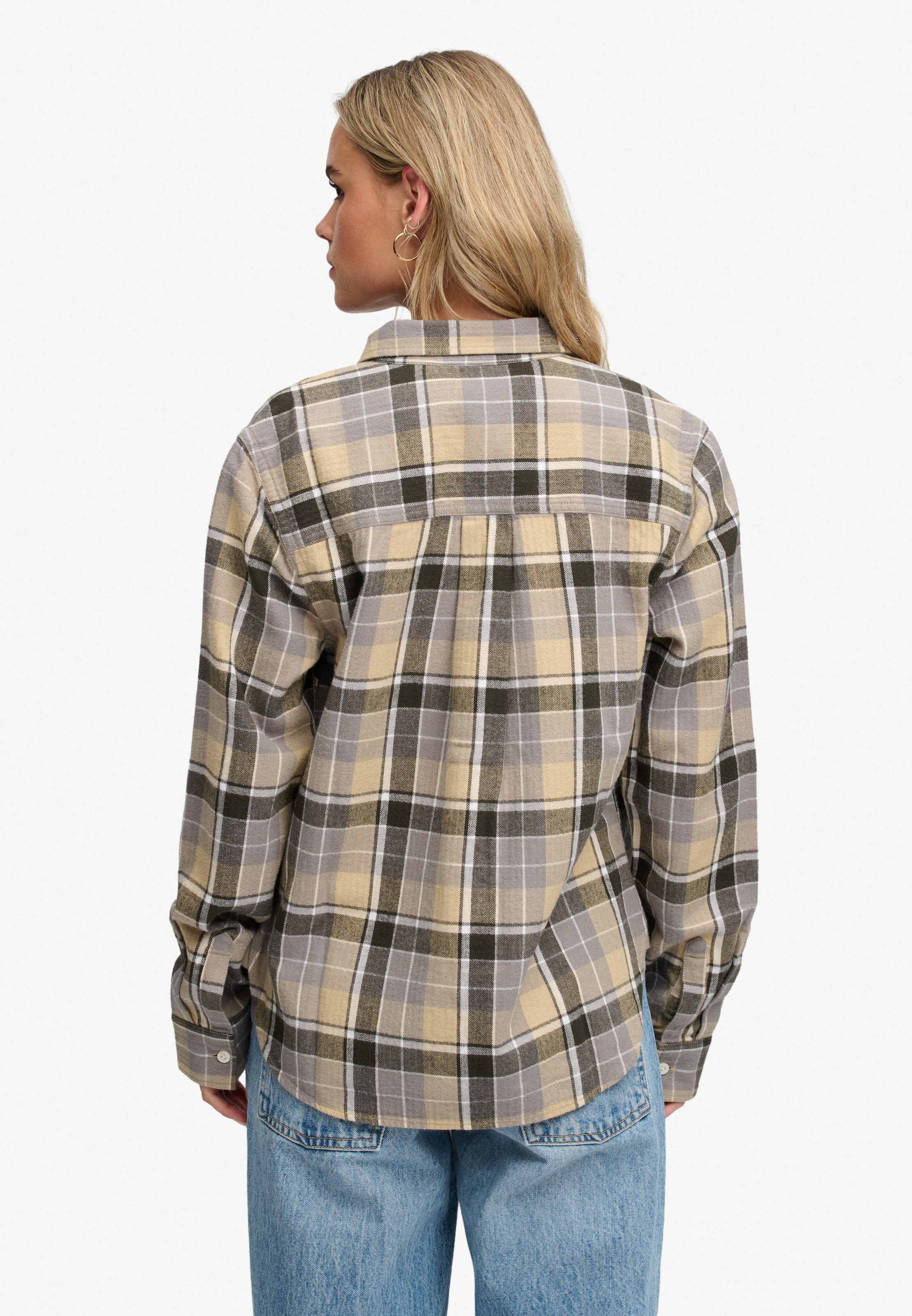 Superdry Karobluse »LUMBERJACK CHECK FLANNEL SHIRT« Baumwolle, relaxed fit, aus weichem Flanell