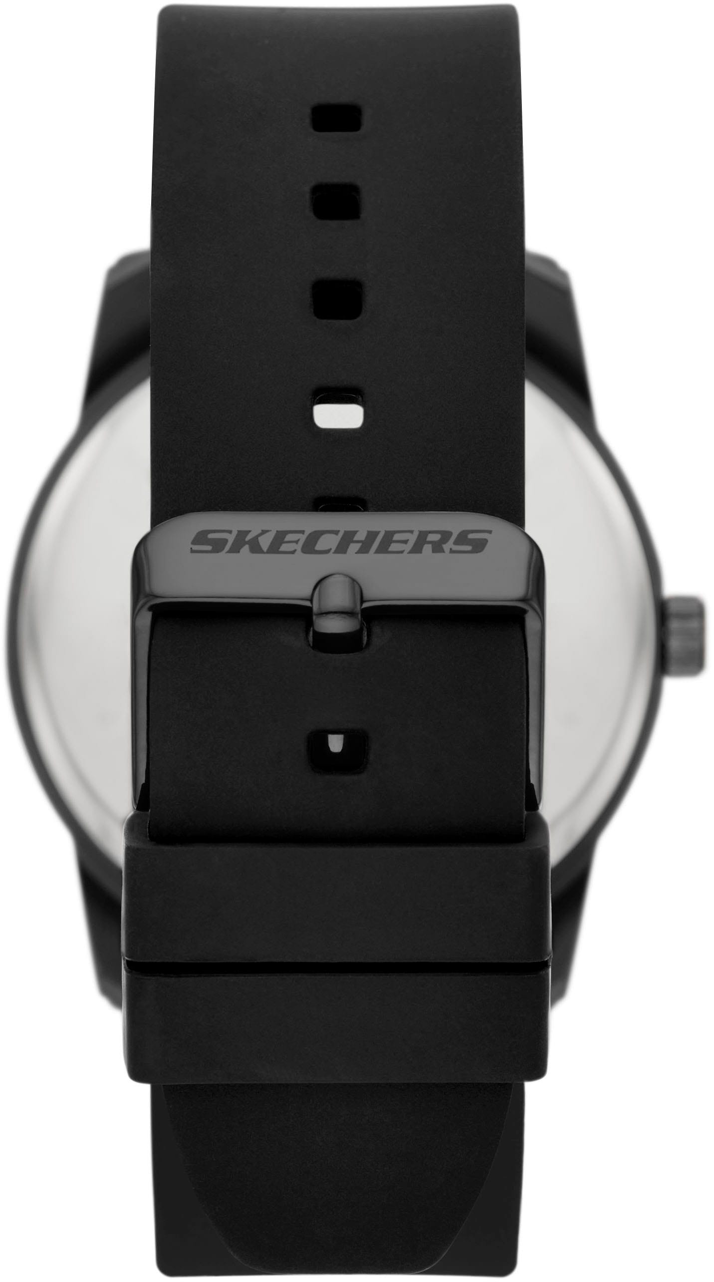 Skechers Quarzuhr »LASER CRYSTAL SET, SR9083«, (Set, 5 tlg., mit 4 dazu passenden Schmuckarmbändern), Armbanduhr, Herrenuhr, ideal auch als Geschenk, analog