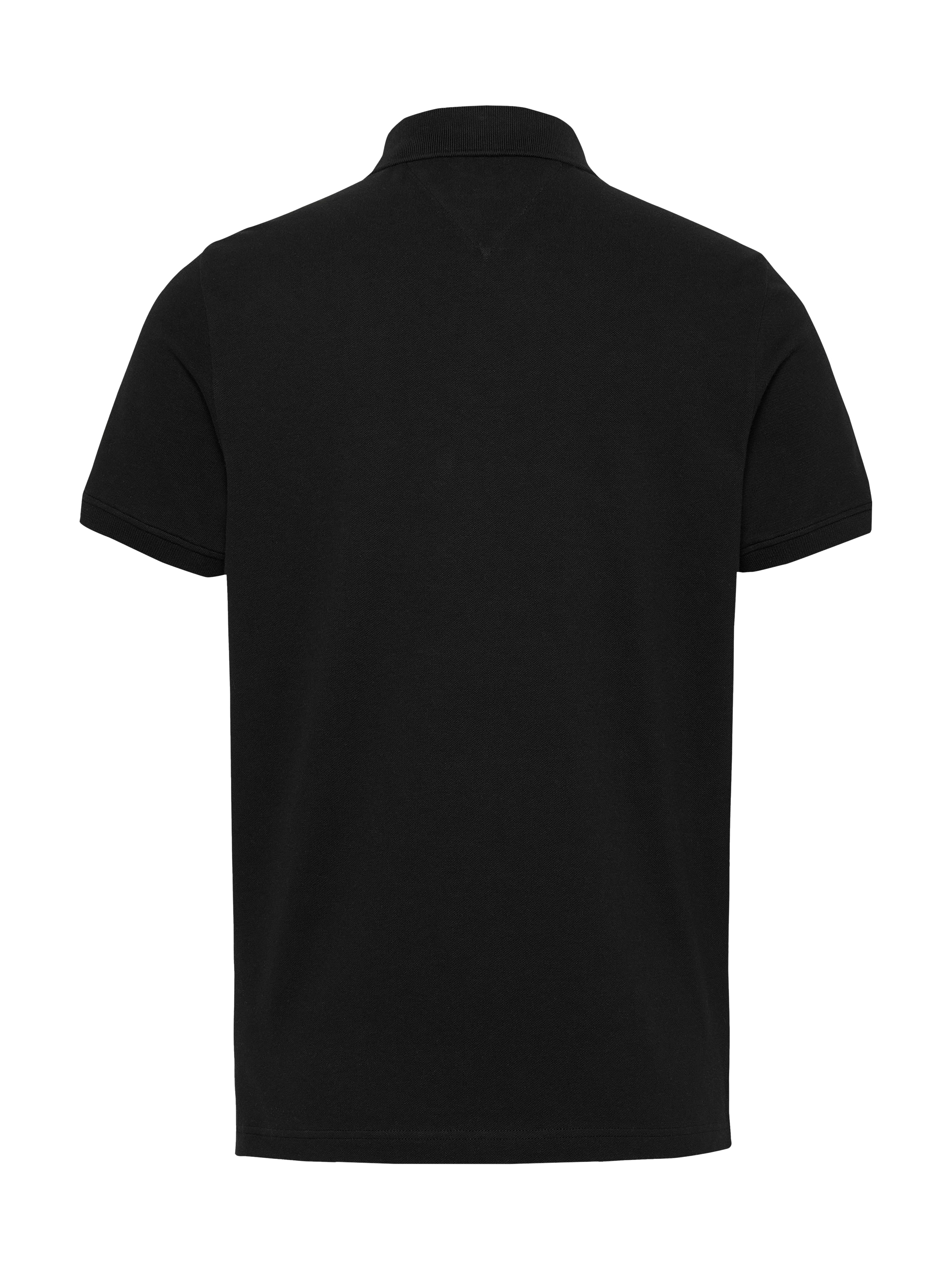 Tommy Jeans Poloshirt »TJM SLIM CHEST FLAG POLO«, Mit Rundhalsausschnitt