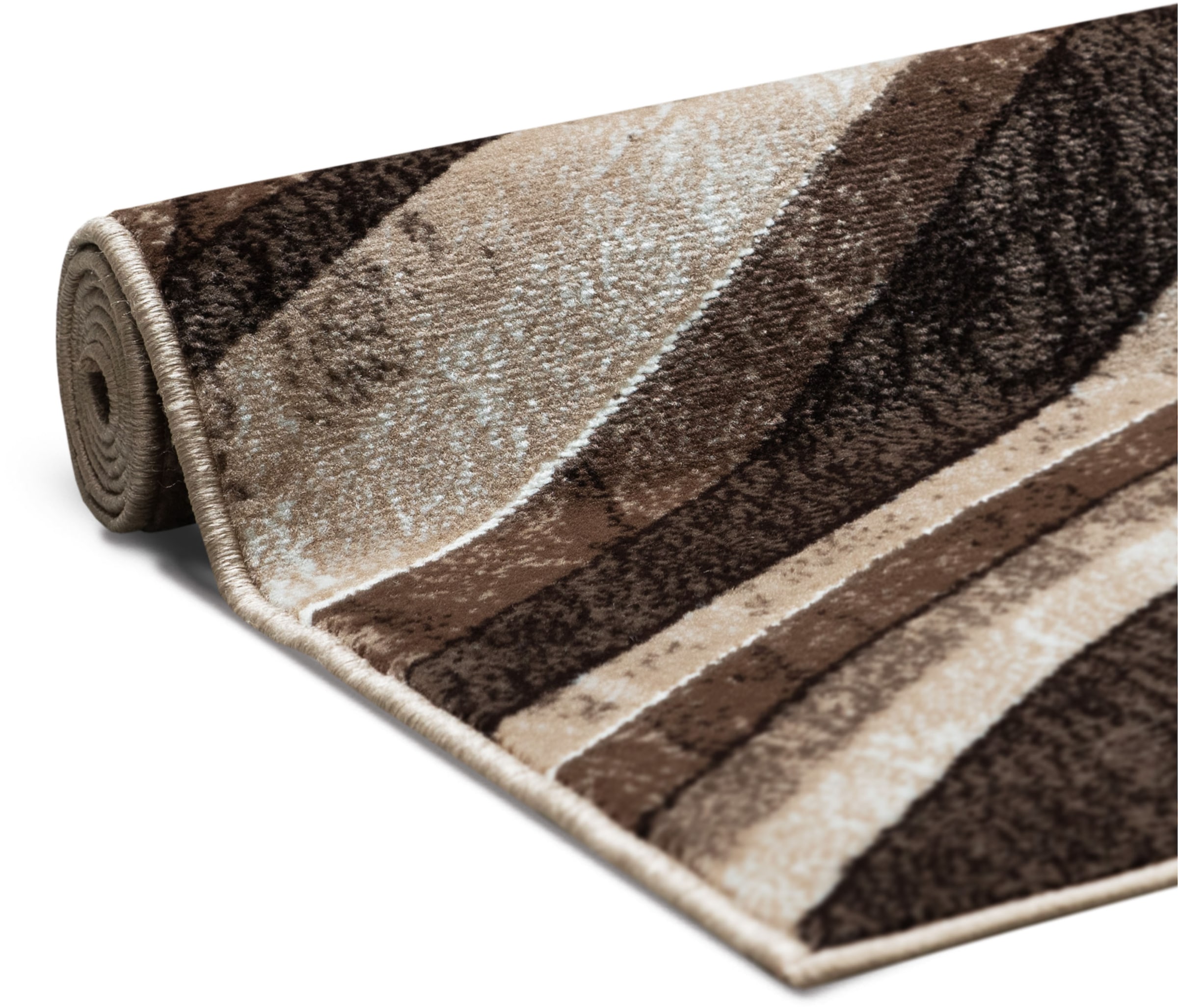 OTTO home Teppich »Livil, modernes Wellen-Design« rechteckig 8 mm Höhe 3D-Effekt, Kurzflor, Wohnzimmer, Esszimmer, Schlafzimmer