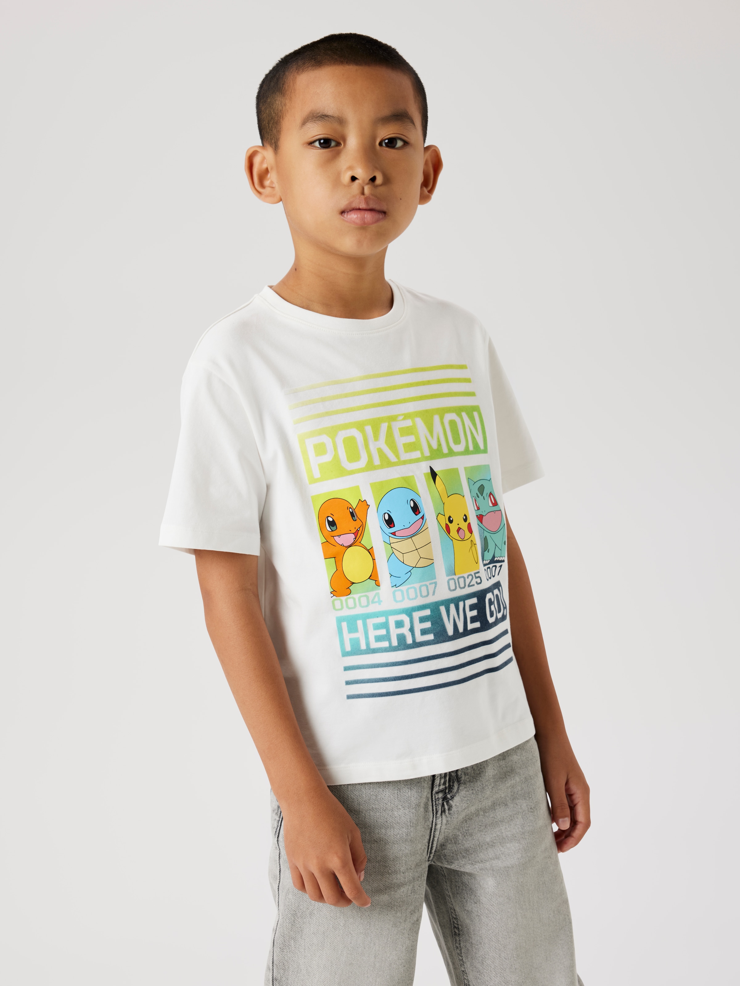 Name It T-Shirt »NKMMABR POKEMON NREG SS TOP BOX NOOS SKY«