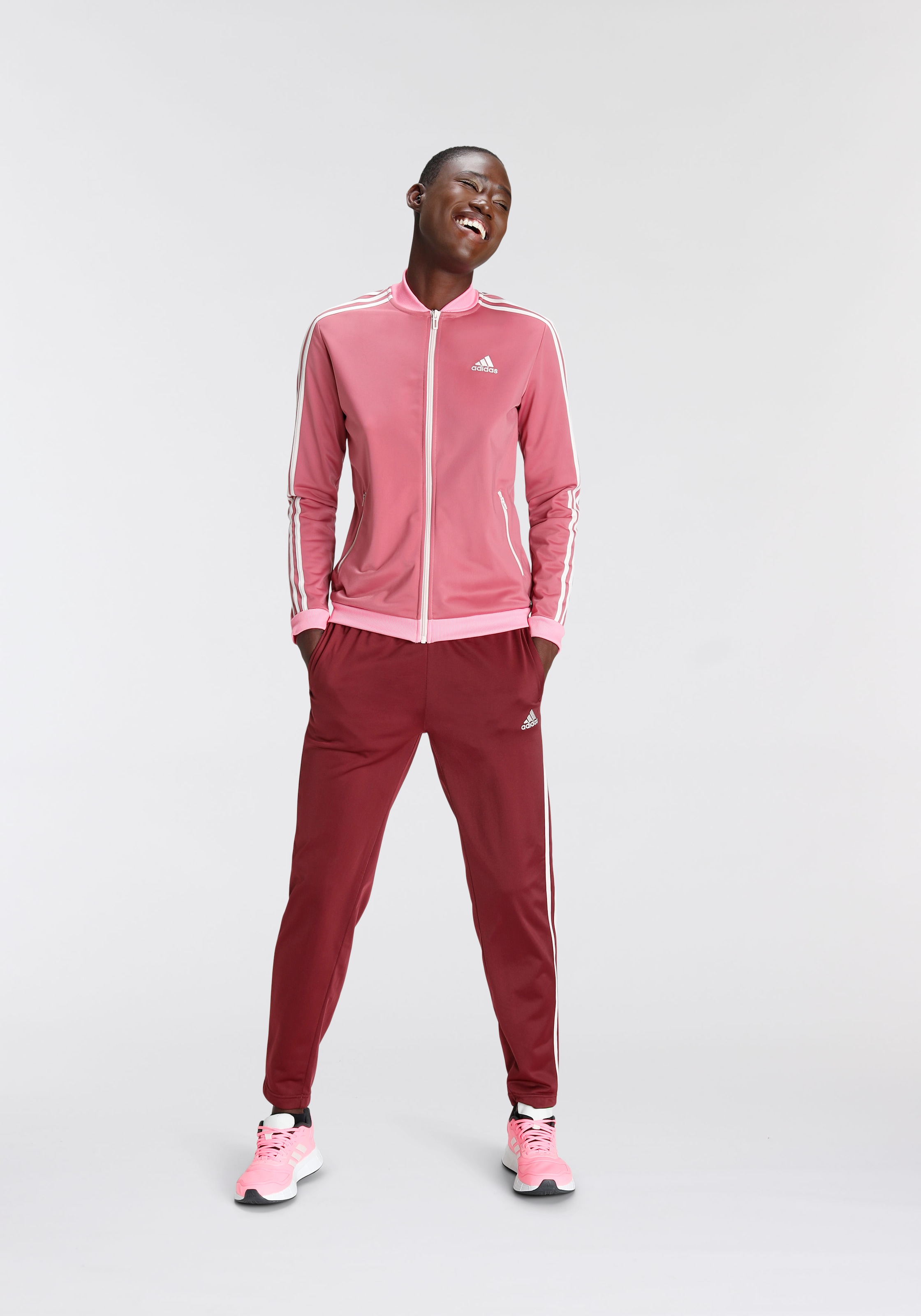 adidas Sportswear Trainingsanzug »ESSENTIALS 3-STREIFEN«, (2 tlg.)  bestellen bei OTTO