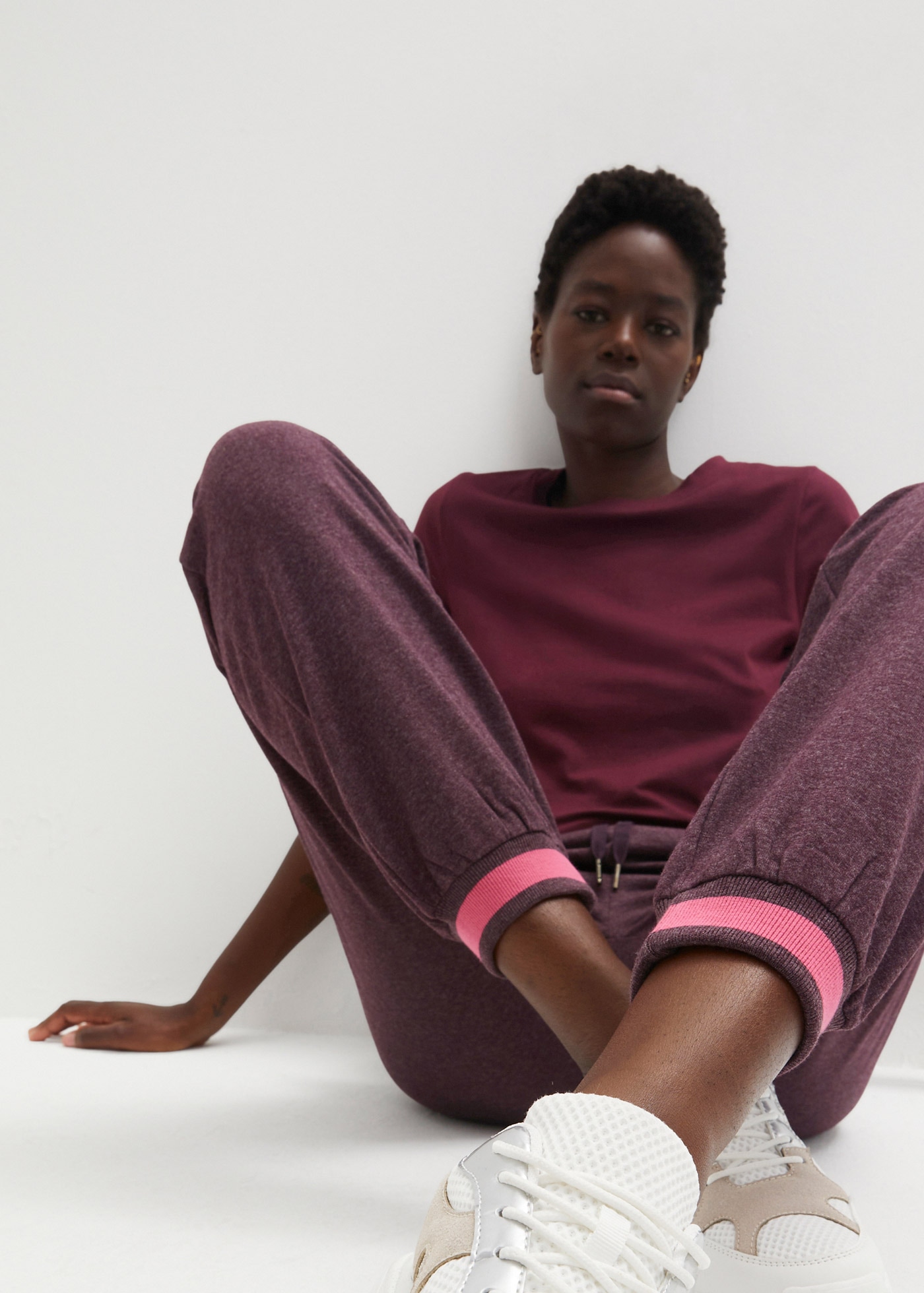 bonprix Sweathose »Sweathose aus Baumwoll-Mix, 2er Pack«  Sweathose aus Baumwoll-Mix, 2er Pack