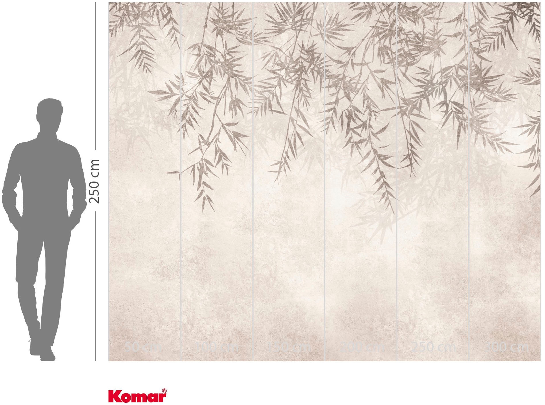 Komar Fototapete »Vlies Fototapete - Alizé - Größe 300 x 250 cm« Motiv | bedruckt glatt