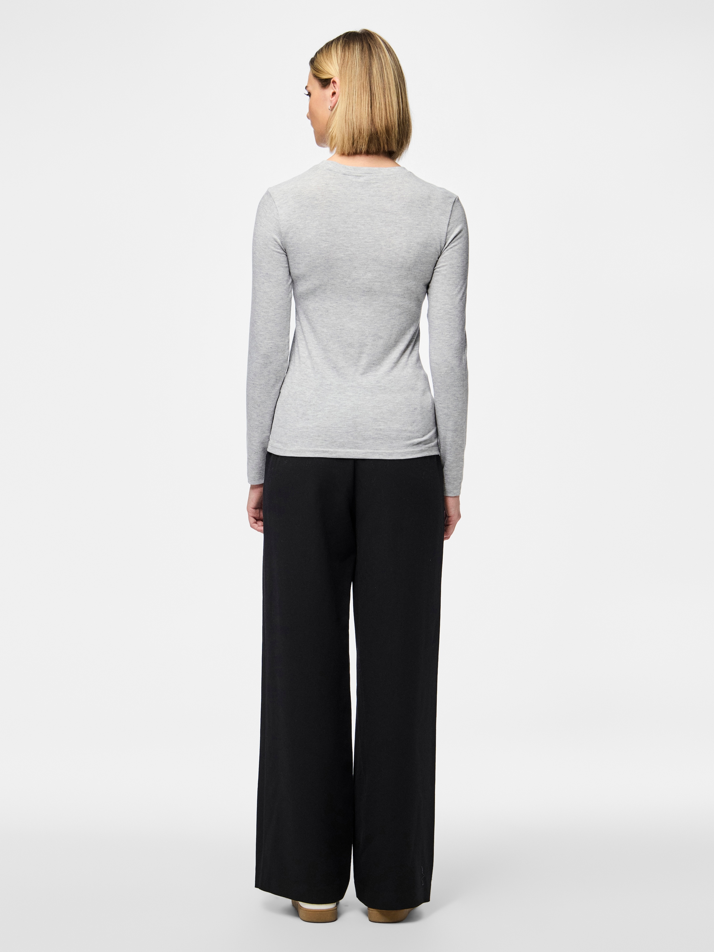 pieces Langarmshirt »PCMARIA LS TOP NOOS BC«