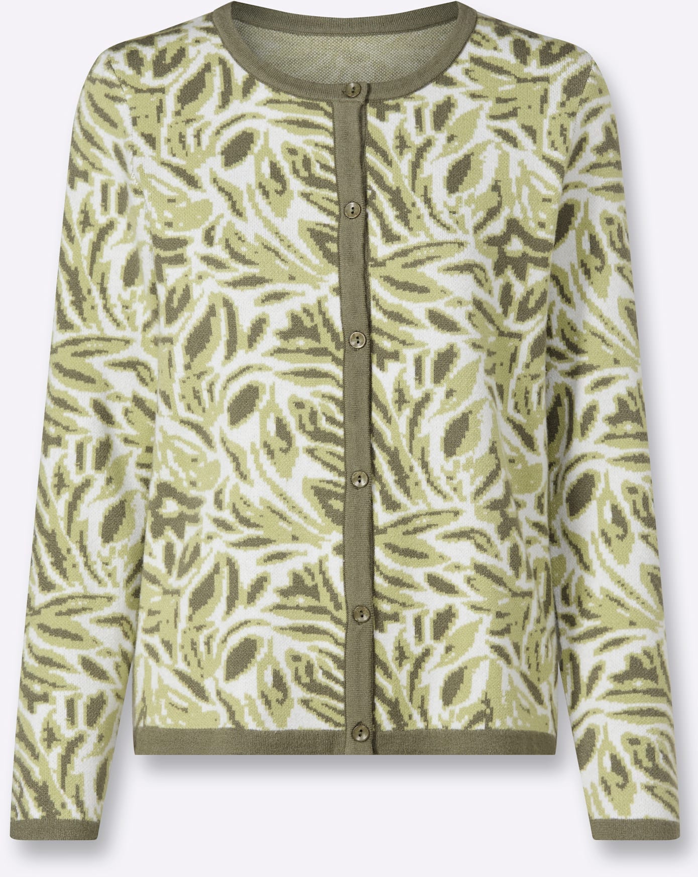 Inspirationen Jacquardstrickjacke