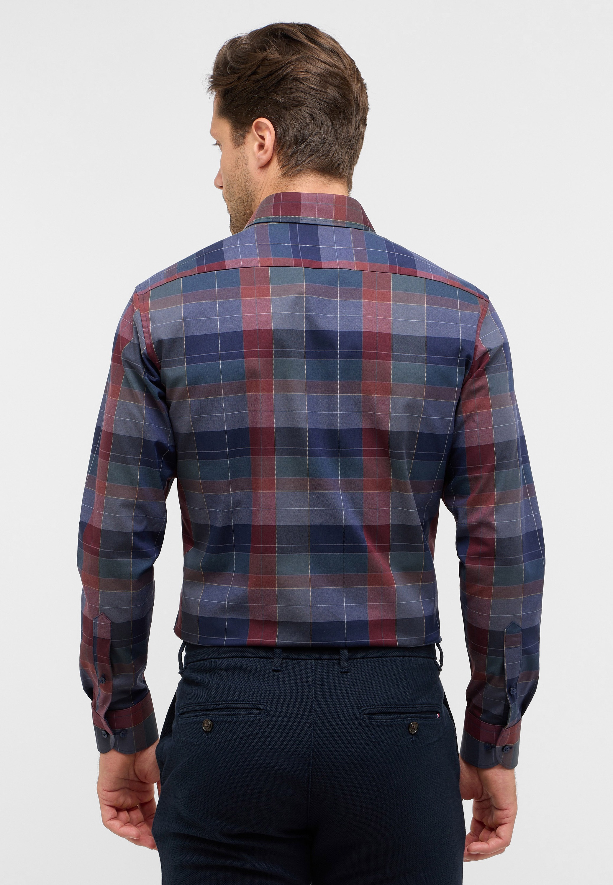 Eterna Langarmhemd »MODERN FIT« NON IRON (bügelfrei)