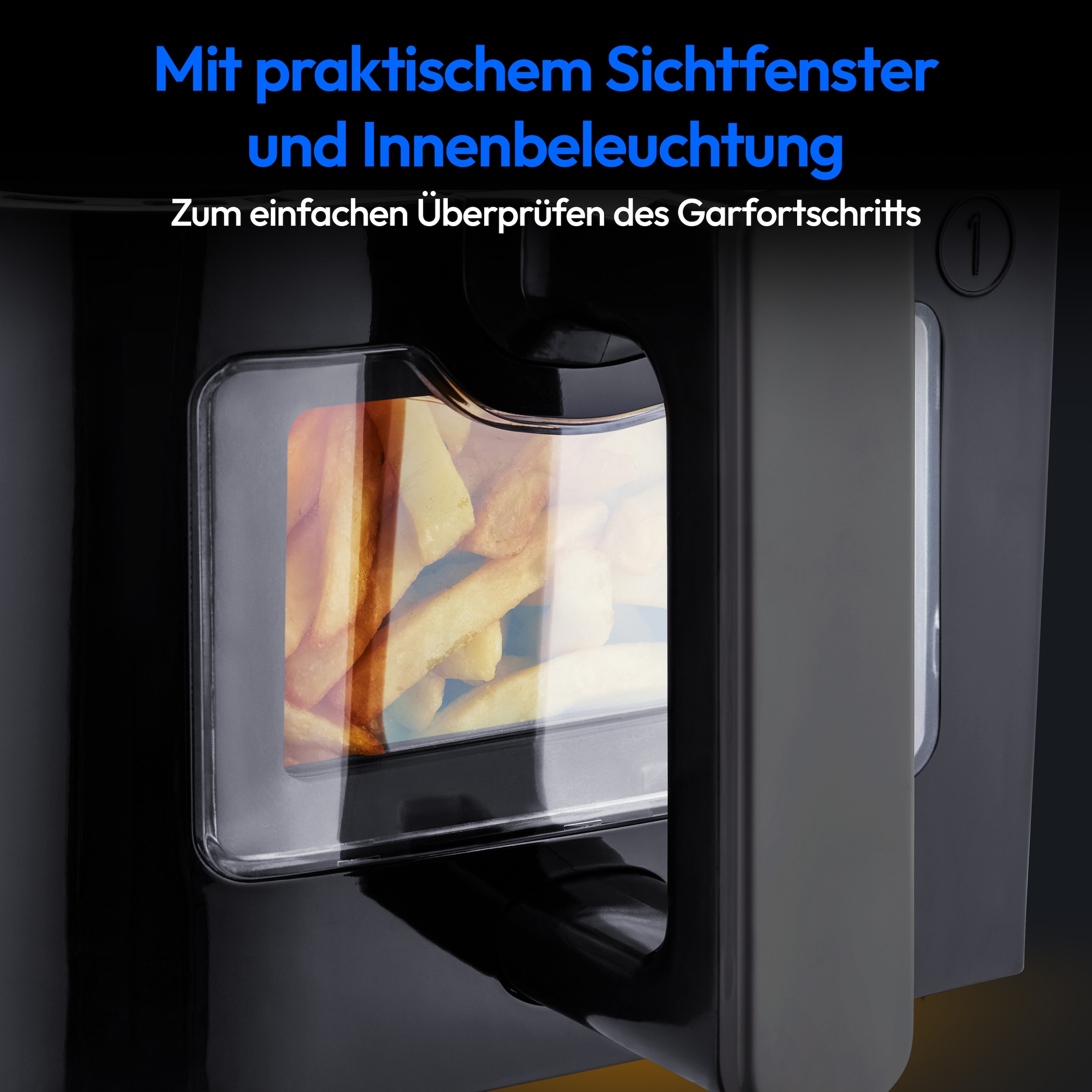 Medion® Heißluftfritteuse »MD 11760 P20XXL Twin«, 2400 W, Temperatur 50 - 200 °C, ILAG Beschichtung, Sync-Finish