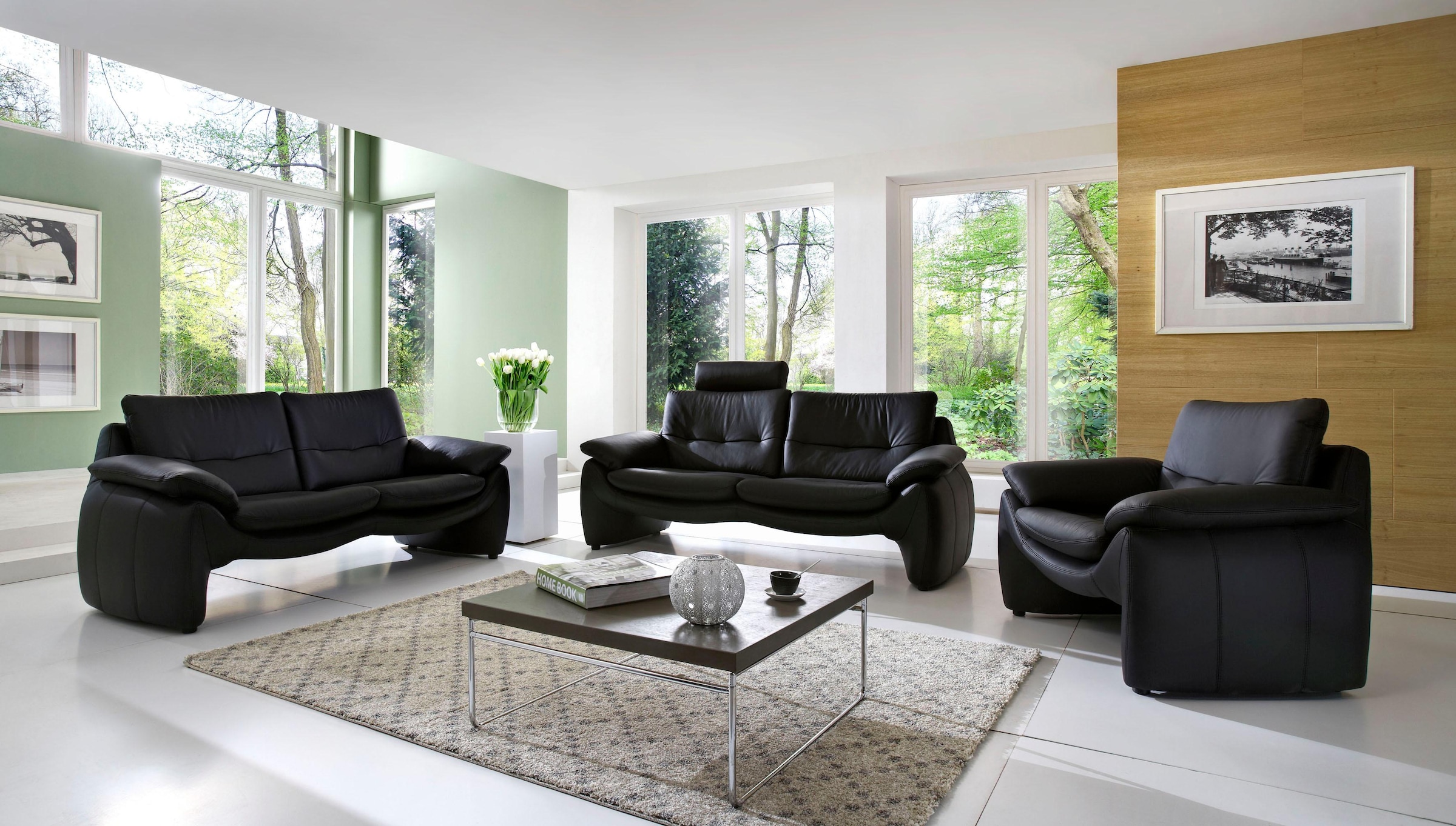 PLACES OF STYLE 2-Sitzer »Luna« in einzigartiger Optik