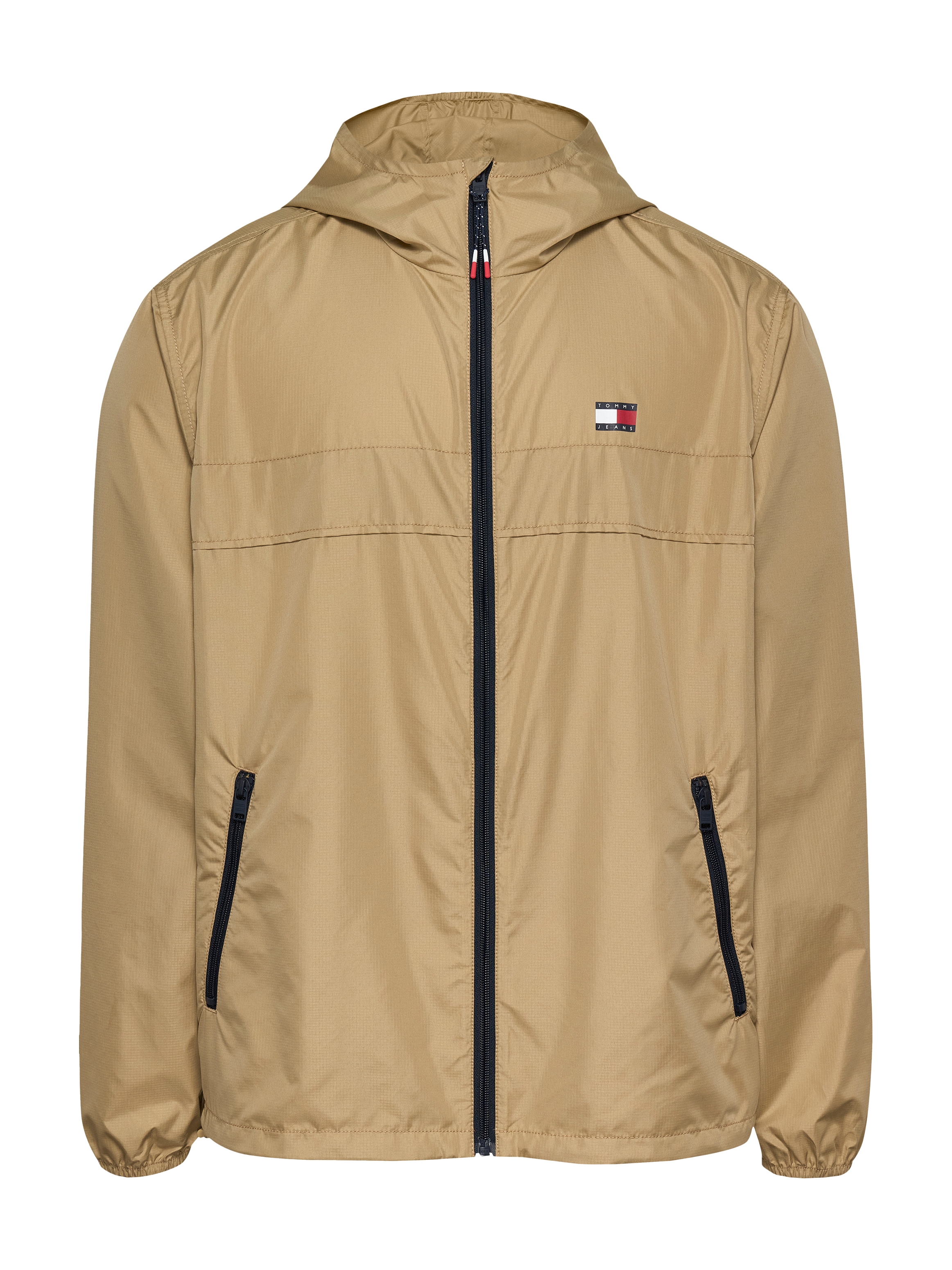 Tommy Jeans Outdoorjacke »TJM LW CHICAGO JACKET«, mit Kapuze, mit Logoprägung