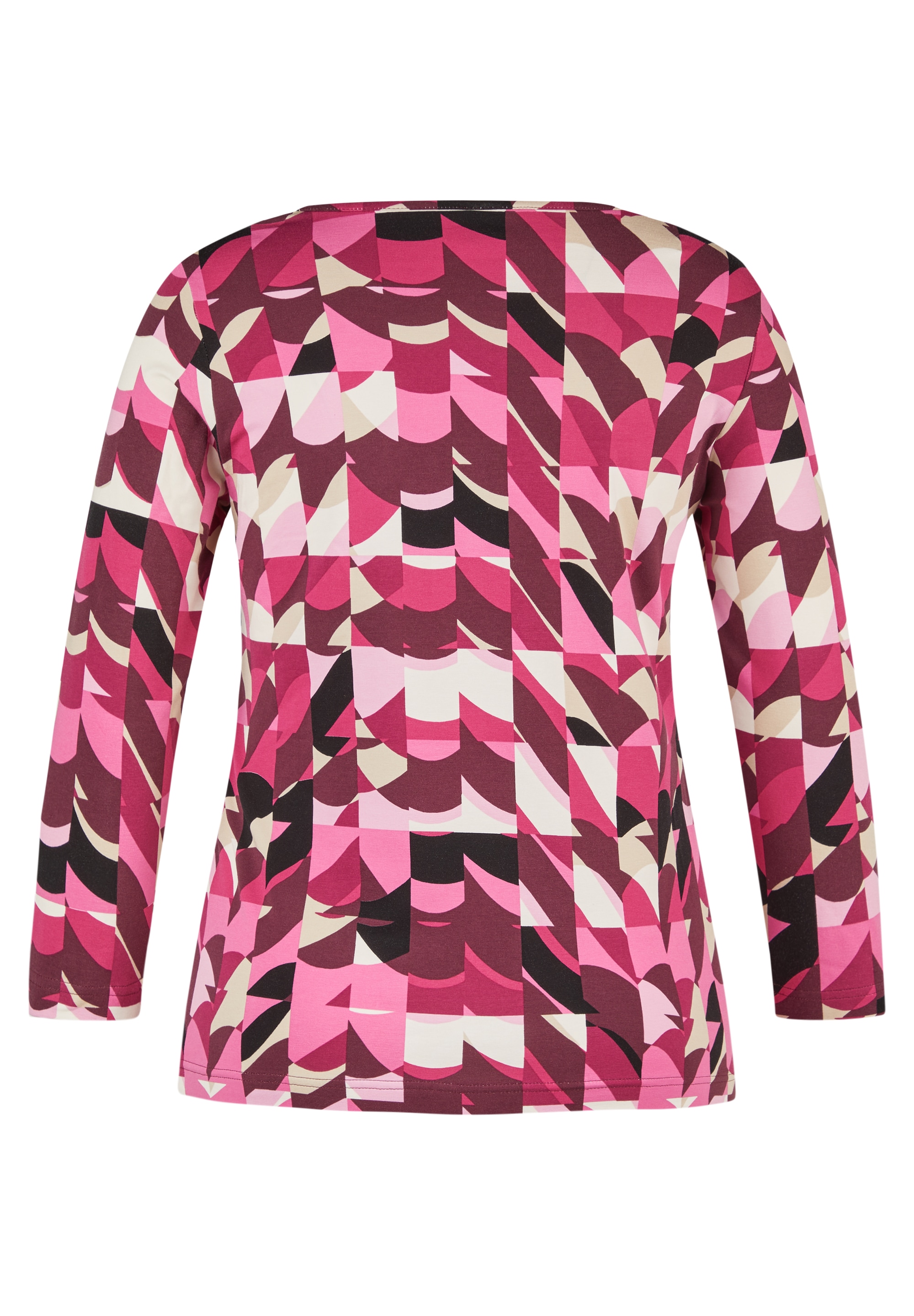 Rabe 3/4-Arm-Shirt Sommershirt mit grafischem Muster