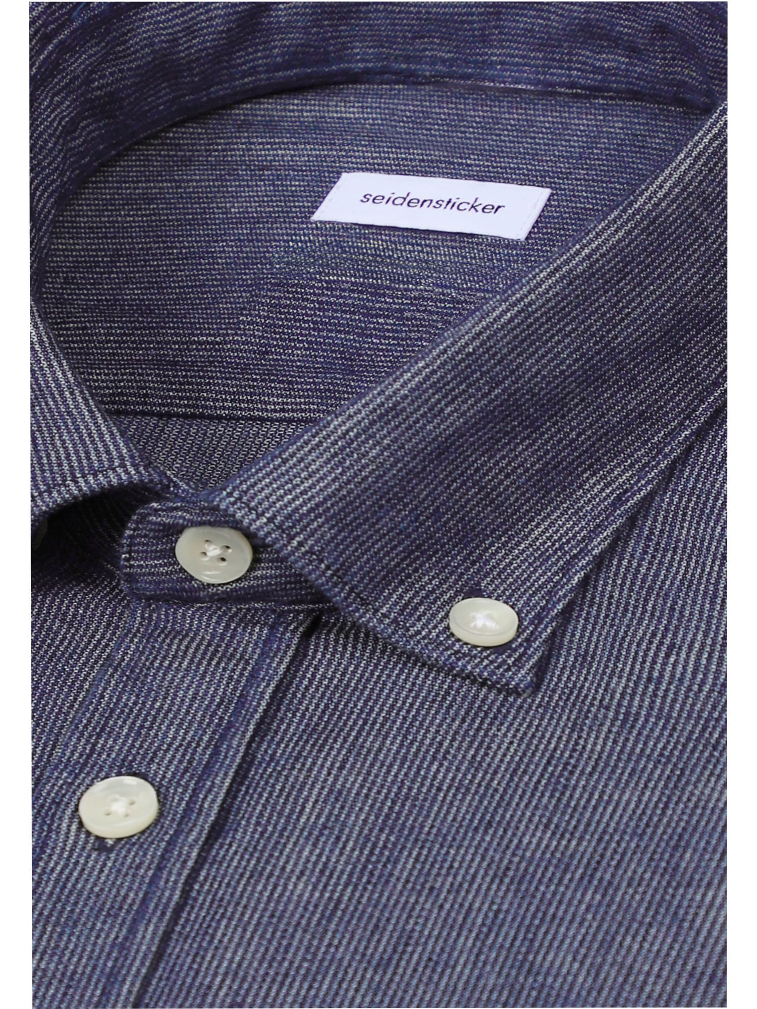 seidensticker Regular 1/1 Button-Down-Kragen Gestreift