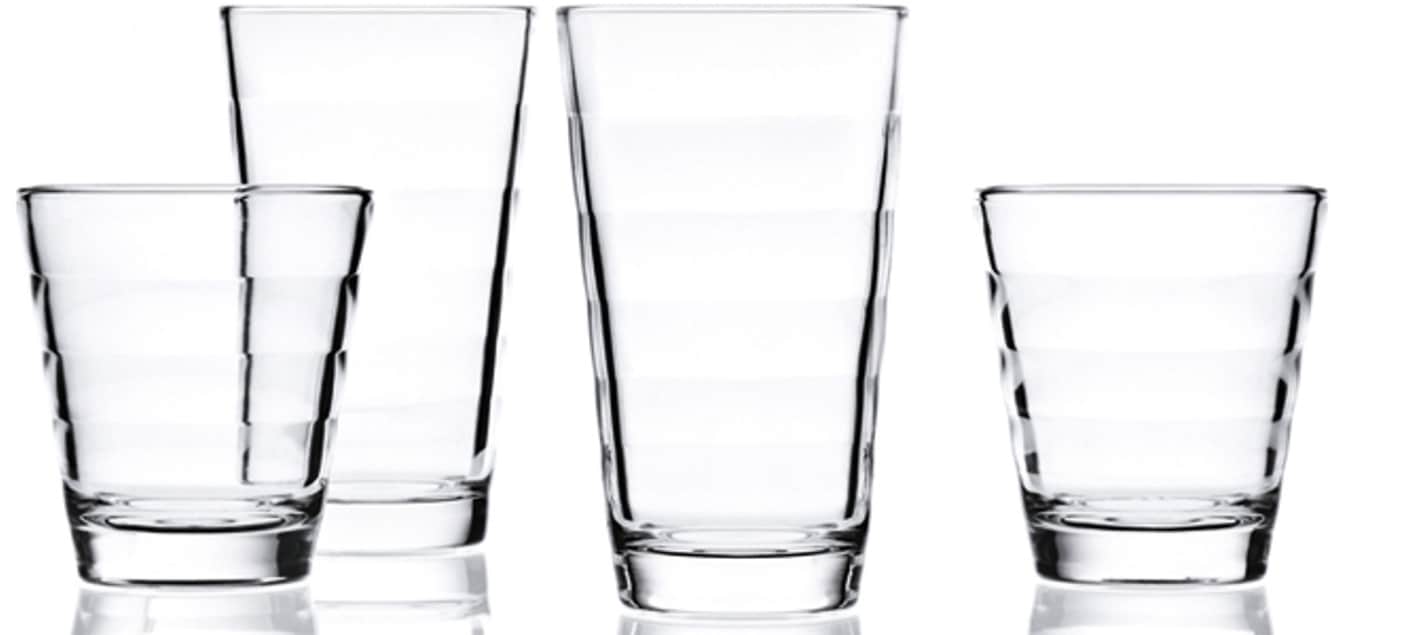 Gläser-Set »Onda«, (Set, 12 tlg.), je 6 kleine und große Becher