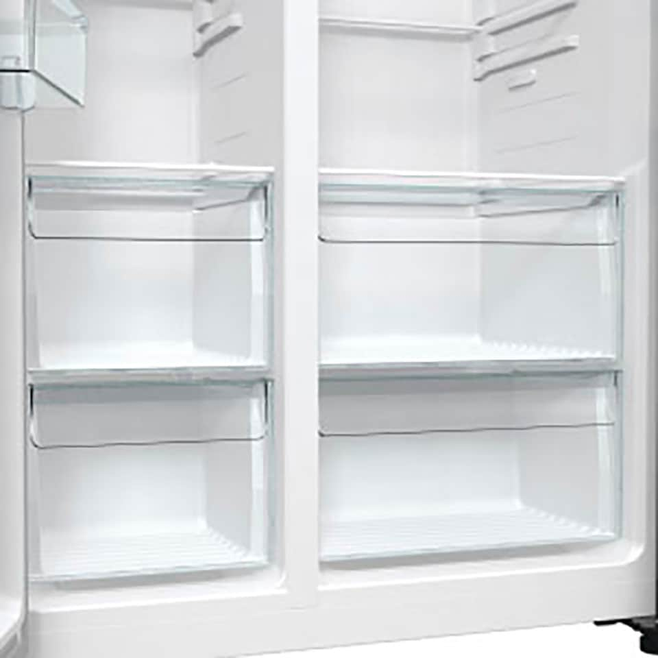 GORENJE Side-by-Side »NRR 9185 DAXLWD«, NRR 9185 DAXLWD, 178,6 cm hoch, 91 cm breit, Energieeffizienzklasse D