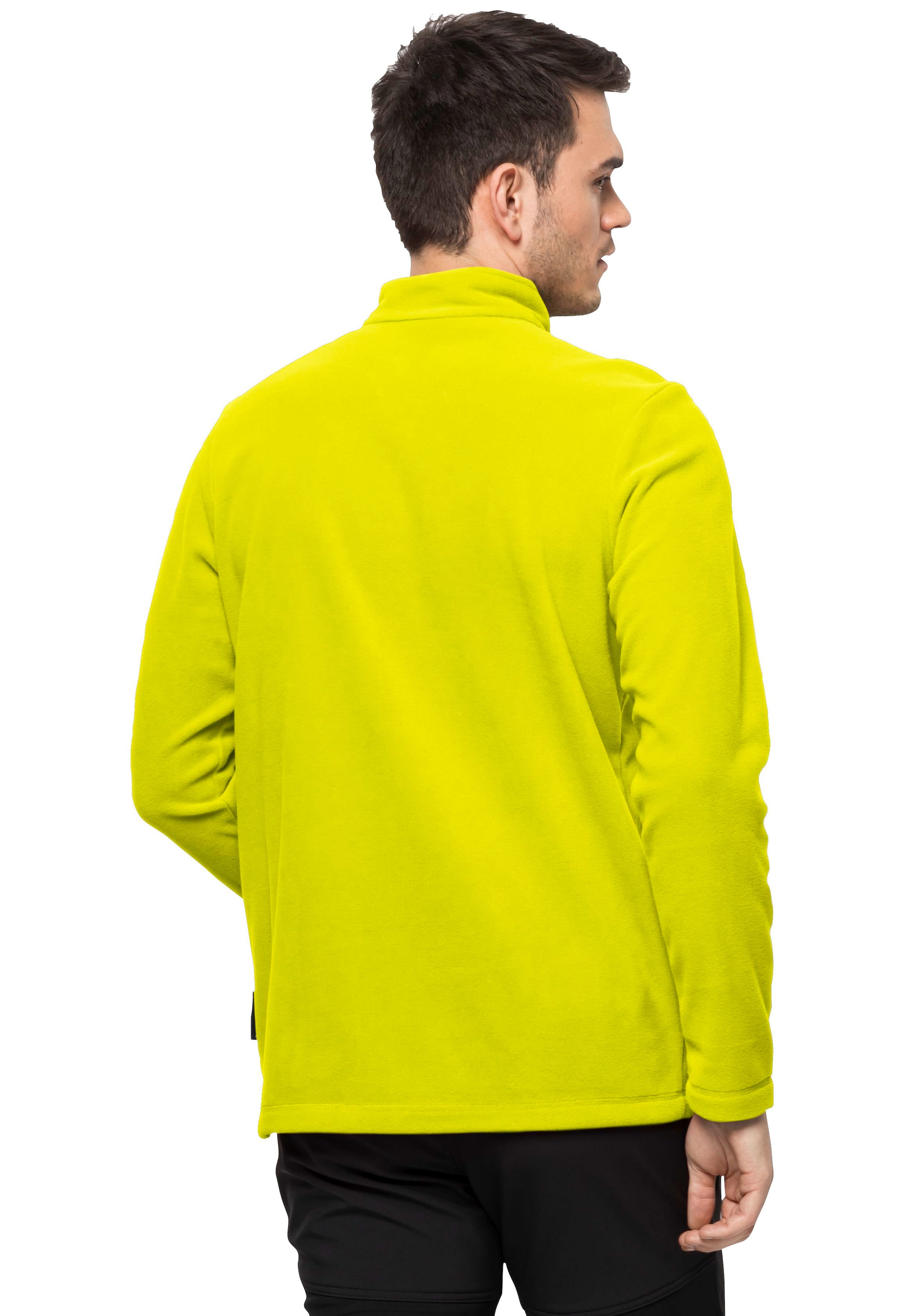 Jack Wolfskin Fleecepullover »TAUNUS HZ M«, aus recyceltem Polyester, atmungsaktiv