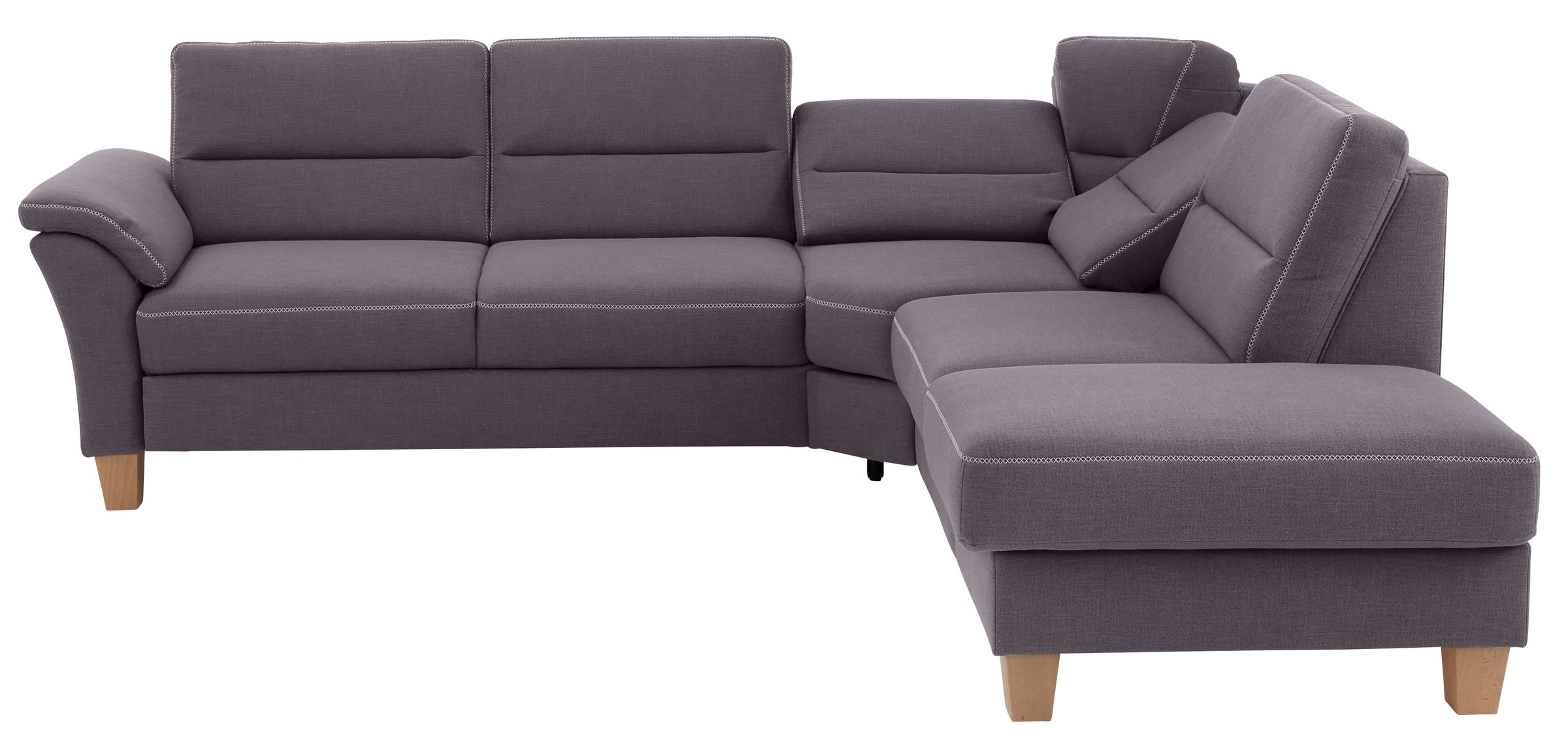 Home affaire Ecksofa »Soleo L-Form«, komfortabel durch Trapezecke mit Relaxfunktion, auch mit Bettfunktion