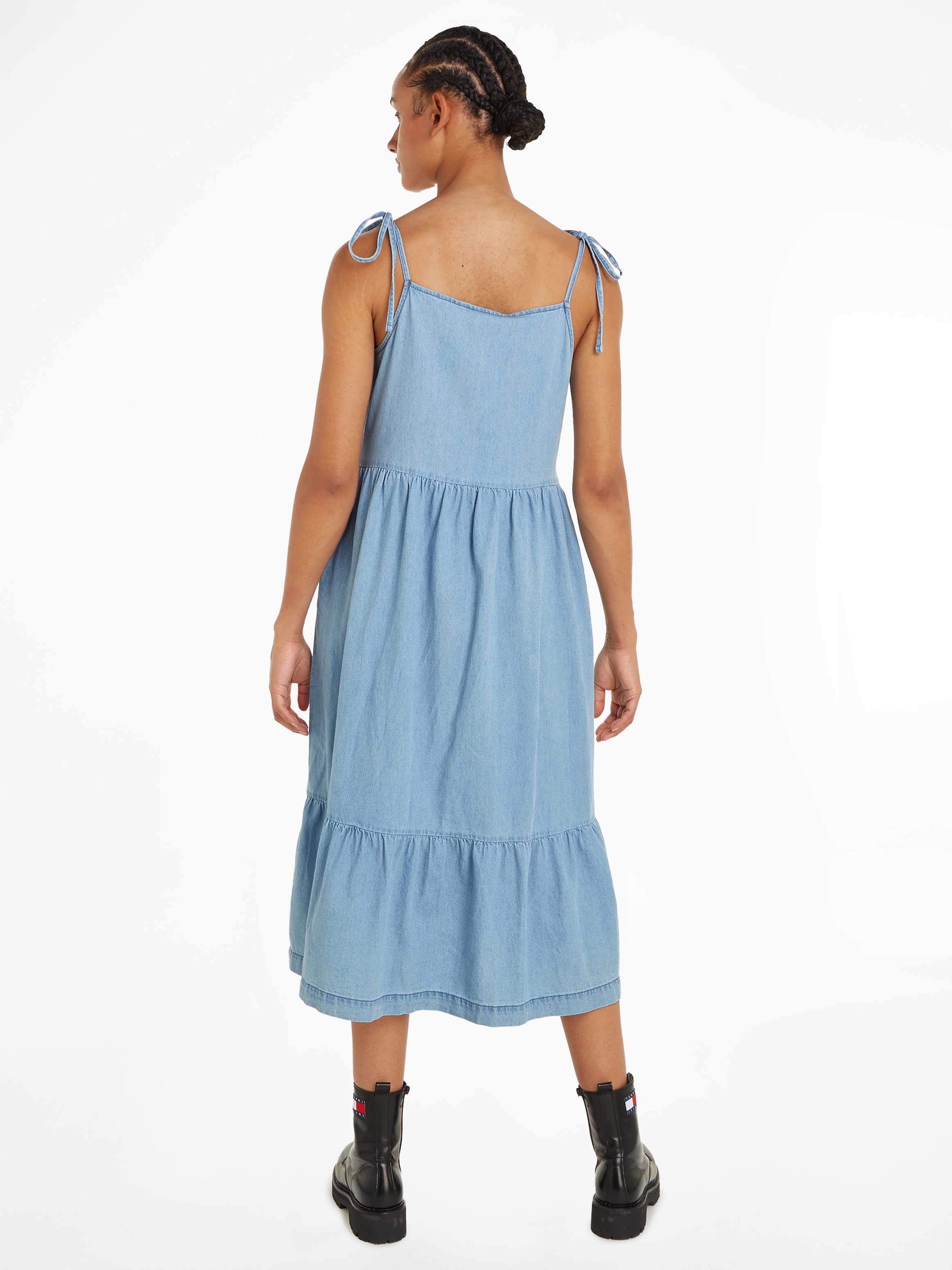 Tommy Jeans Curve Blusenkleid »TJW CHAMBRAY DRESS EXT«, Große Größen