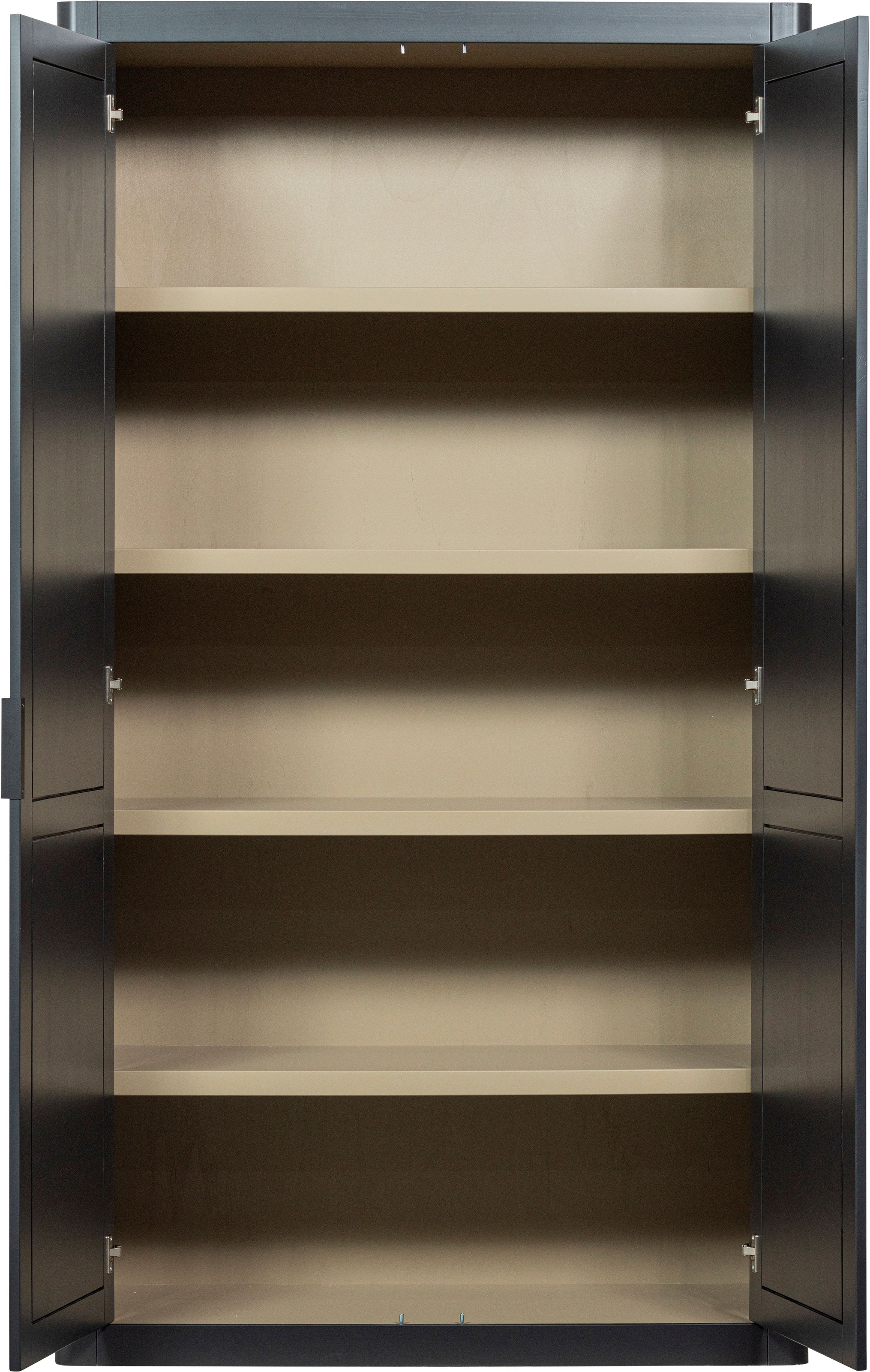 WOOOD Garderobenschrank »WOOOD GUNNAR STAUSCHRANK KIEFER« Aufbewahrungsschrank aus FSC-Kiefer, viel Stauraum hinter 2 Türen