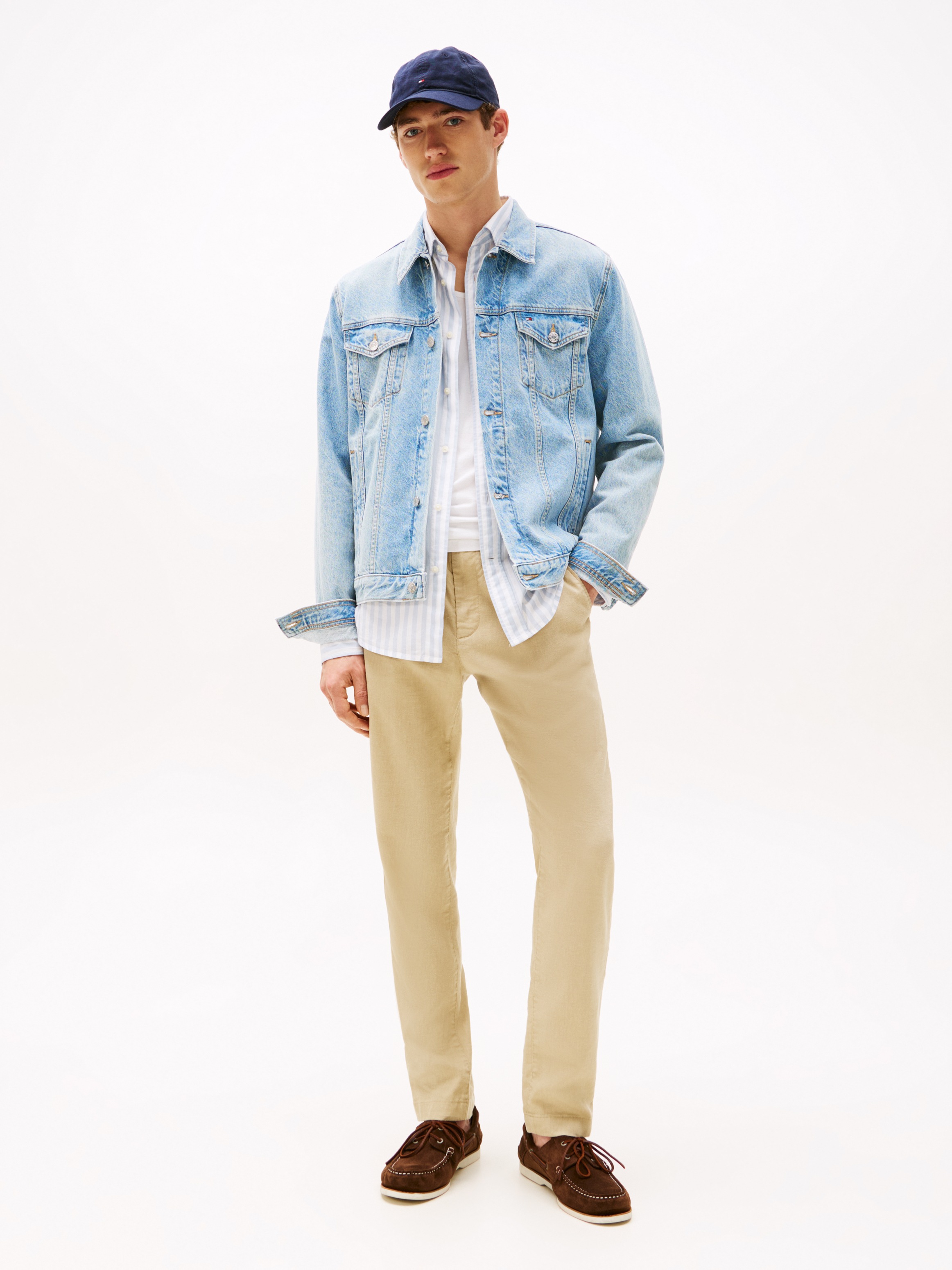 Tommy Hilfiger Chinohose »HARLEM SORONA LINEN«