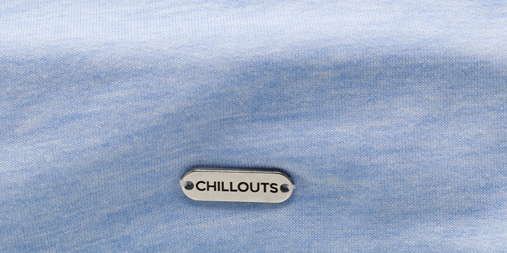 chillouts Stirnband »Bari Headband«, (1 St.), mit Metall-Label seitlich