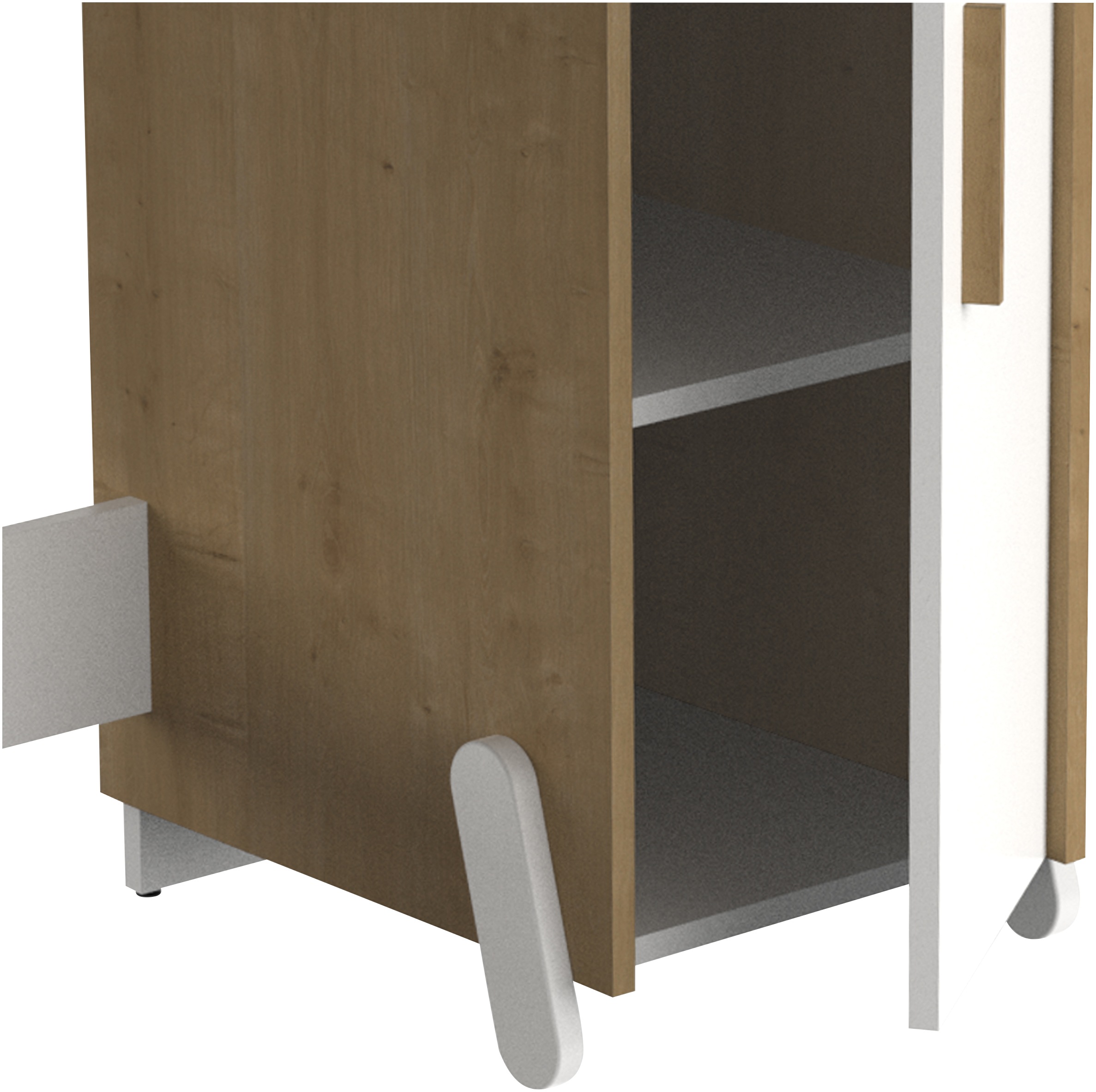 Demeyere GROUP Schreibtisch »MEUBLES Naili«, Schreibtisch mit 1 Tur und 1 Organizer